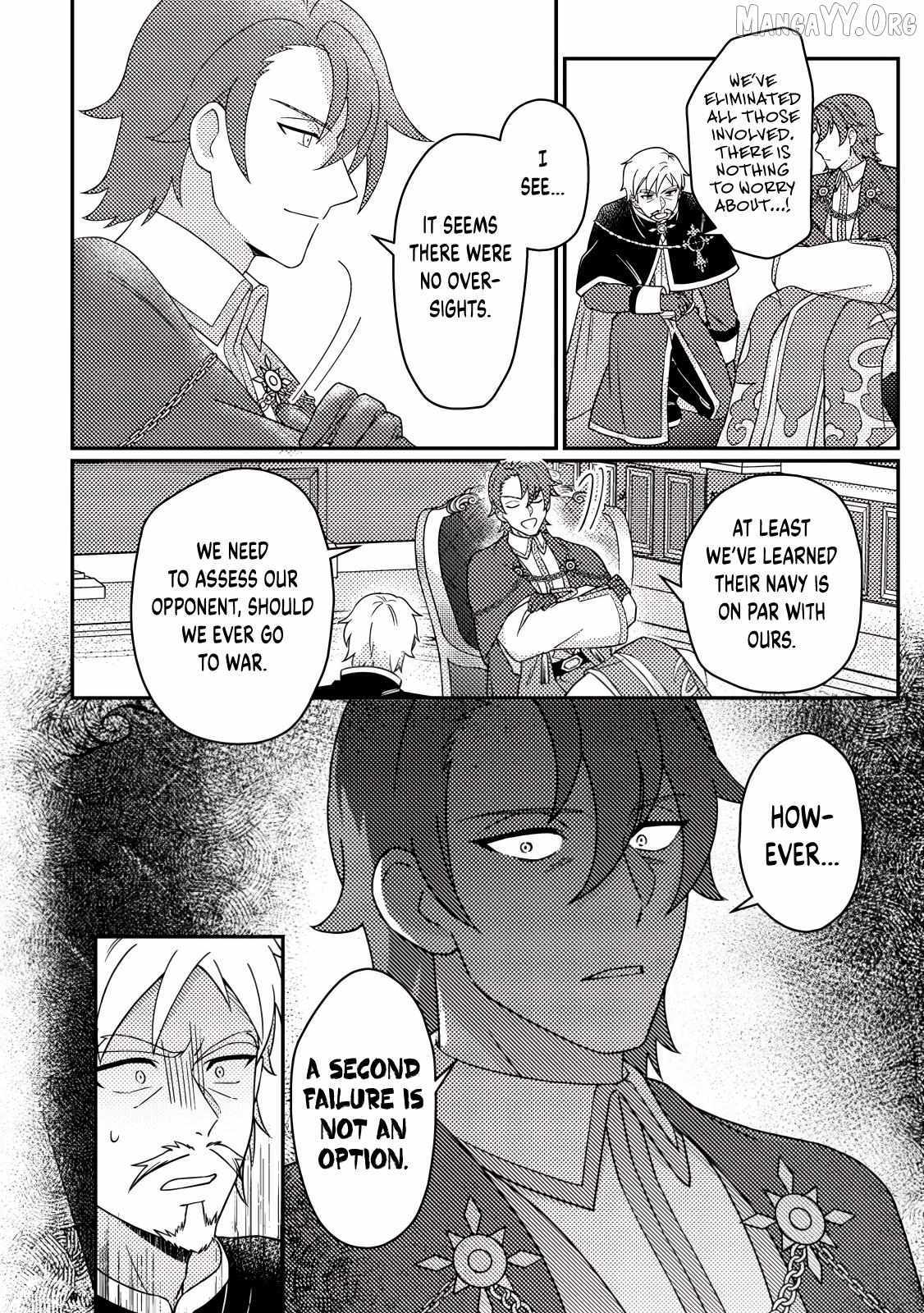 Revolution in production with the blessings of the gods - While living a leisurely, slow life in a corner of another world, somehow a diverse group of people gathered to form the strongest nation... Chapter 30.2 page 10 - 