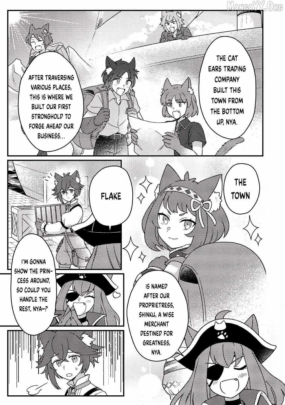Revolution in production with the blessings of the gods - While living a leisurely, slow life in a corner of another world, somehow a diverse group of people gathered to form the strongest nation... Chapter 30 page 6 - 