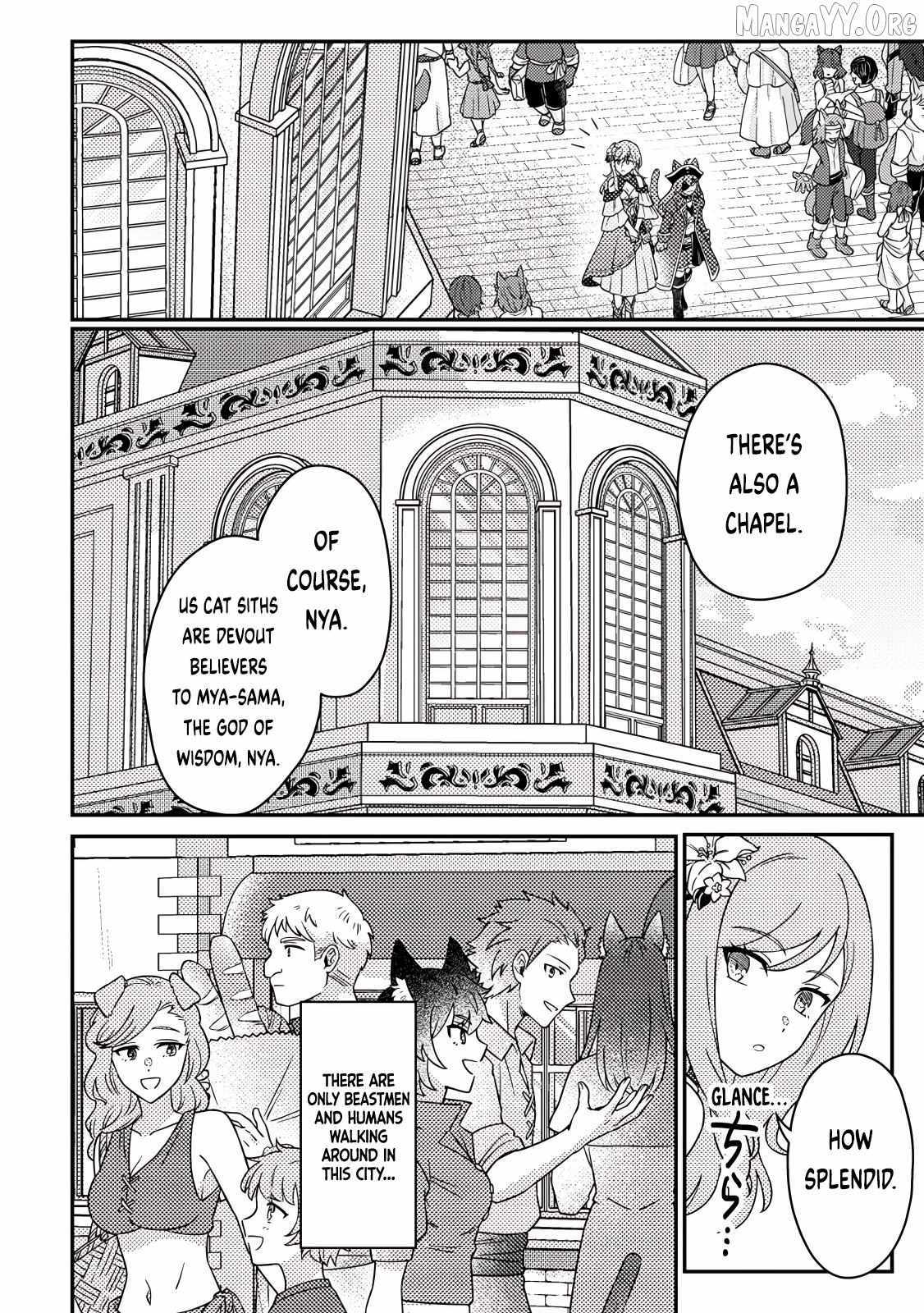 Revolution in production with the blessings of the gods - While living a leisurely, slow life in a corner of another world, somehow a diverse group of people gathered to form the strongest nation... Chapter 30 page 9 - 