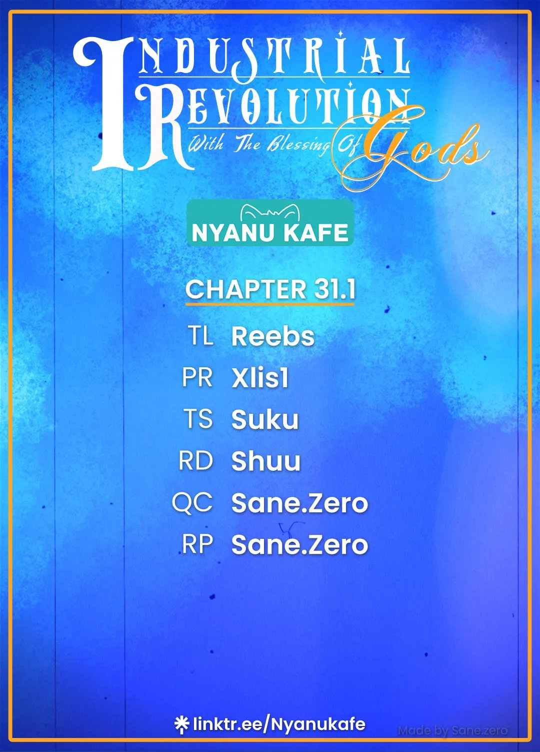 Revolution in production with the blessings of the gods - While living a leisurely, slow life in a corner of another world, somehow a diverse group of people gathered to form the strongest nation... Chapter 31.1 page 1 - 