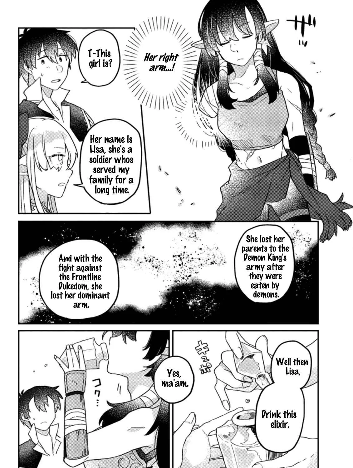 Revolution in production with the blessings of the gods - While living a leisurely, slow life in a corner of another world, somehow a diverse group of people gathered to form the strongest nation... Chapter 6.1 page 6 - 