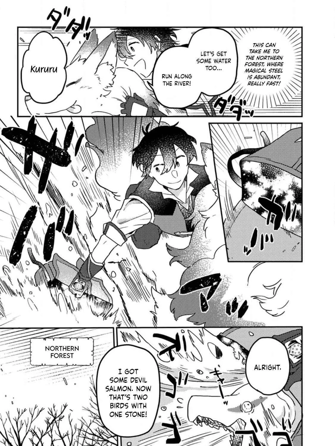 Revolution in production with the blessings of the gods - While living a leisurely, slow life in a corner of another world, somehow a diverse group of people gathered to form the strongest nation... Chapter 7.1 page 14 - 