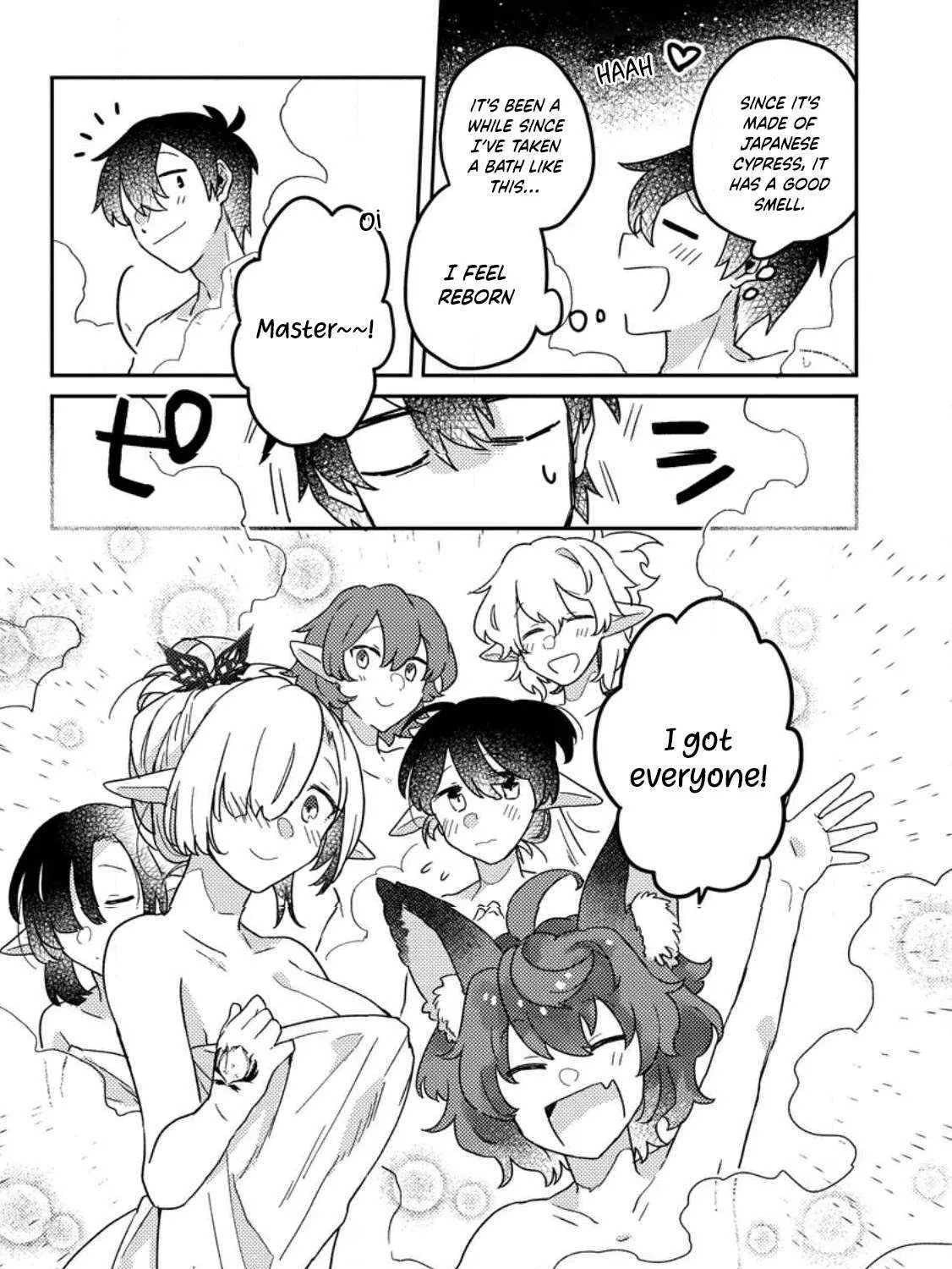Revolution in production with the blessings of the gods - While living a leisurely, slow life in a corner of another world, somehow a diverse group of people gathered to form the strongest nation... Chapter 7.2 page 19 - 