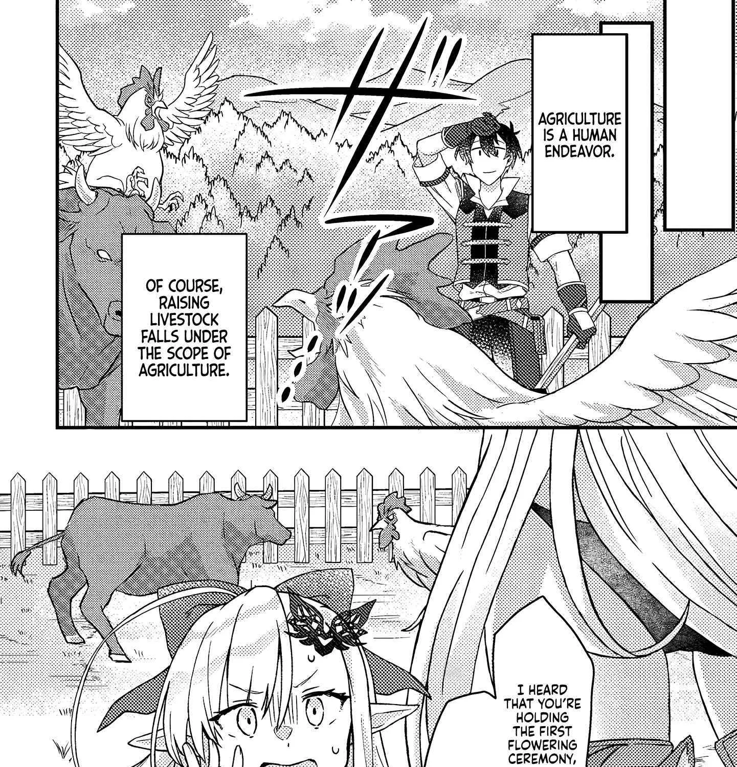 Revolution in production with the blessings of the gods - While living a leisurely, slow life in a corner of another world, somehow a diverse group of people gathered to form the strongest nation... Chapter 8.1 page 21 - 