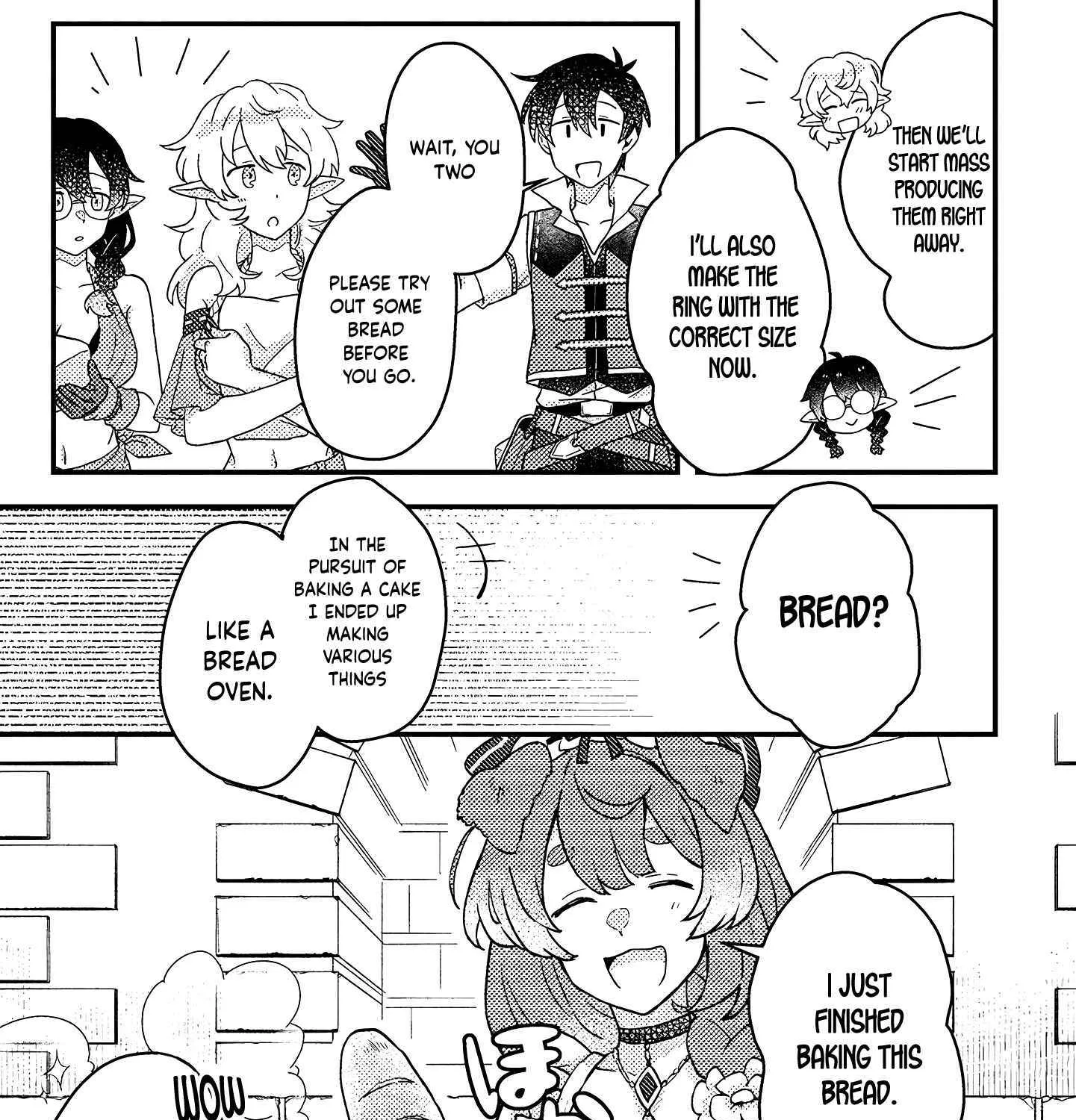 Revolution in production with the blessings of the gods - While living a leisurely, slow life in a corner of another world, somehow a diverse group of people gathered to form the strongest nation... Chapter 8.2 page 11 - 