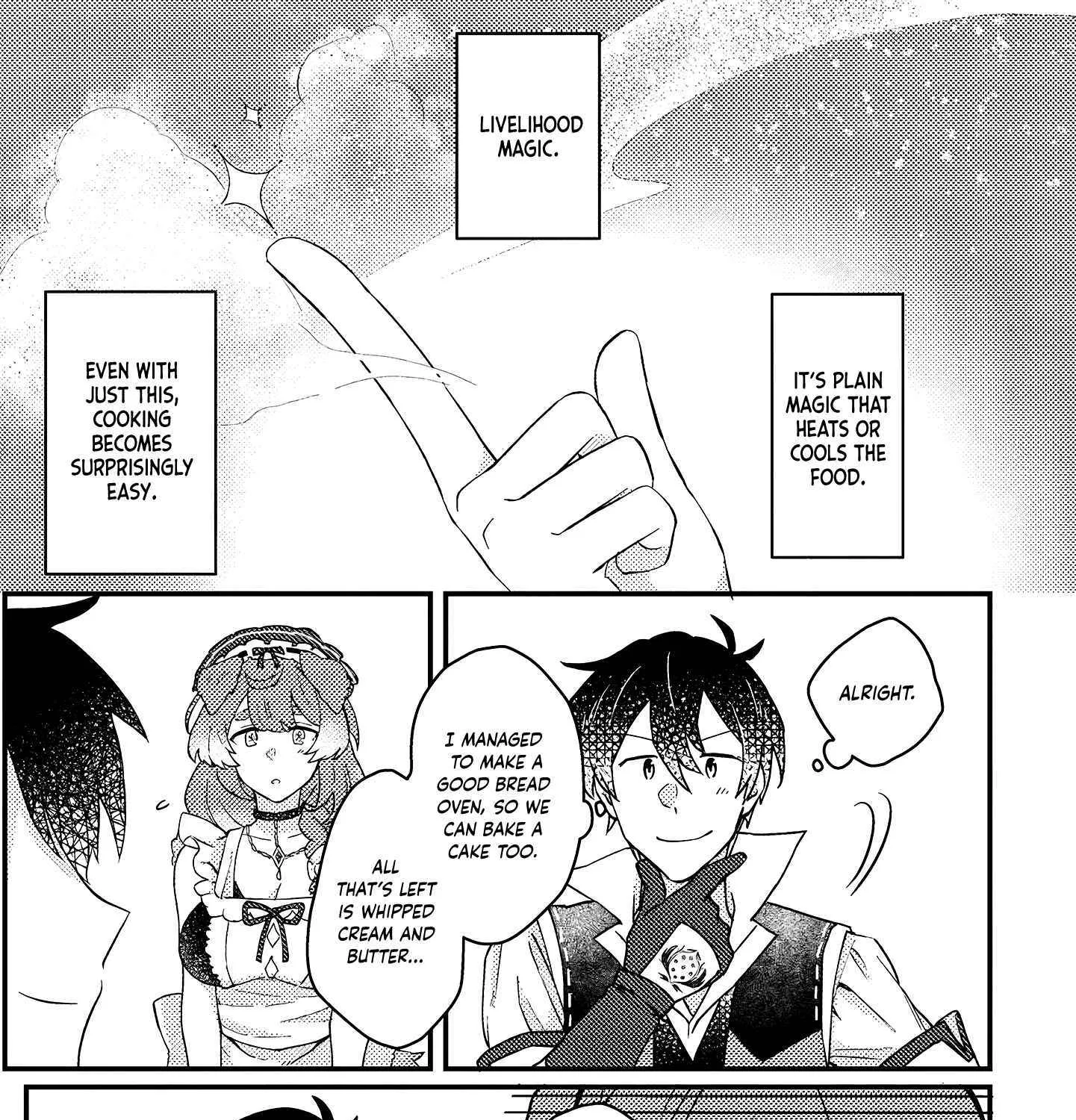 Revolution in production with the blessings of the gods - While living a leisurely, slow life in a corner of another world, somehow a diverse group of people gathered to form the strongest nation... Chapter 8.2 page 15 - 