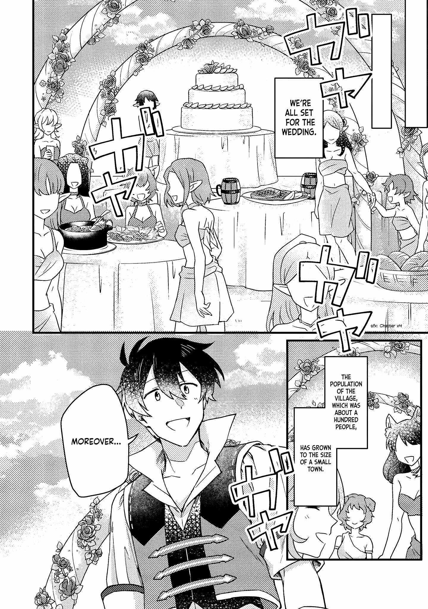Revolution in production with the blessings of the gods - While living a leisurely, slow life in a corner of another world, somehow a diverse group of people gathered to form the strongest nation... Chapter 8.3 page 4 - 