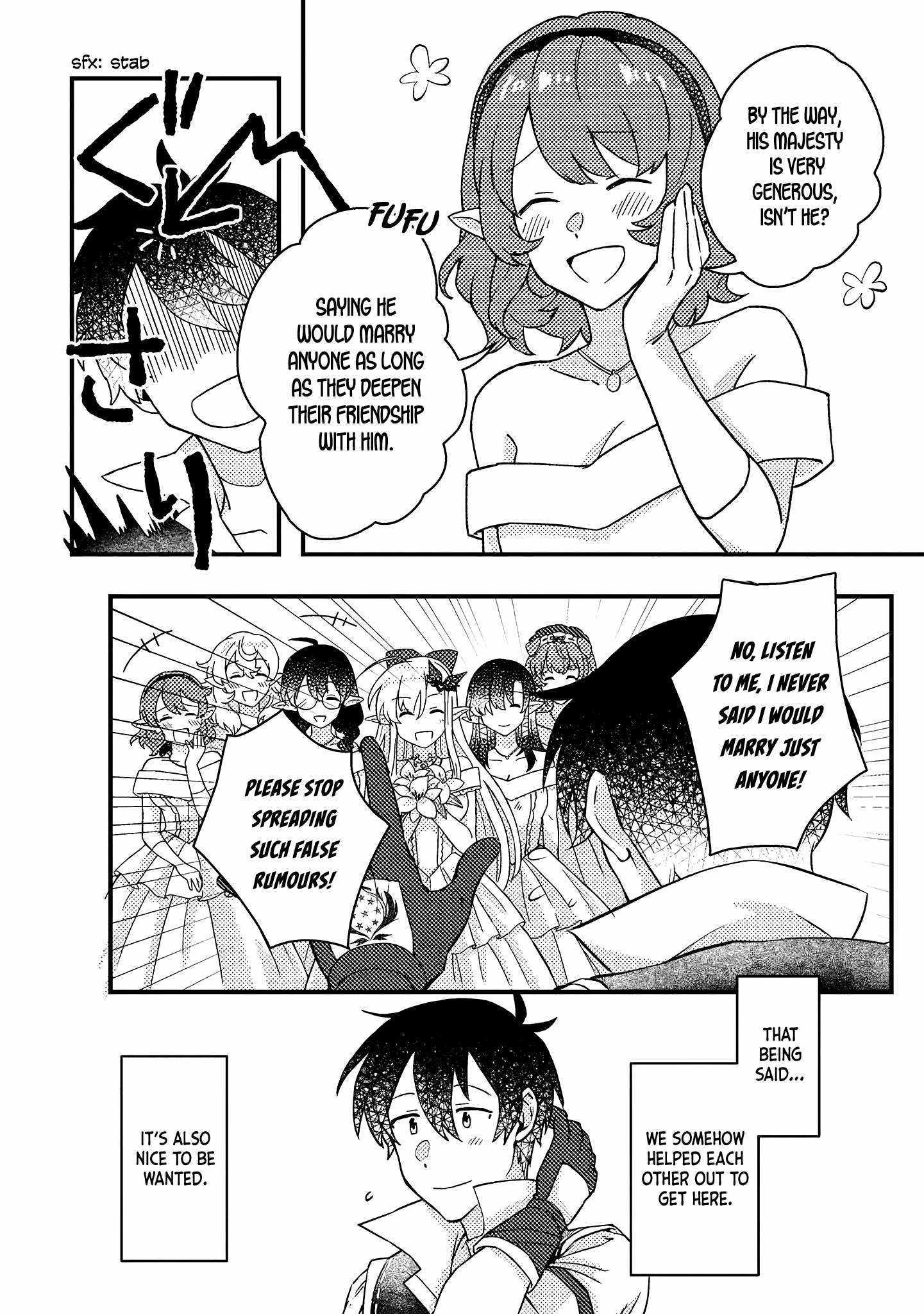 Revolution in production with the blessings of the gods - While living a leisurely, slow life in a corner of another world, somehow a diverse group of people gathered to form the strongest nation... Chapter 8.3 page 8 - 