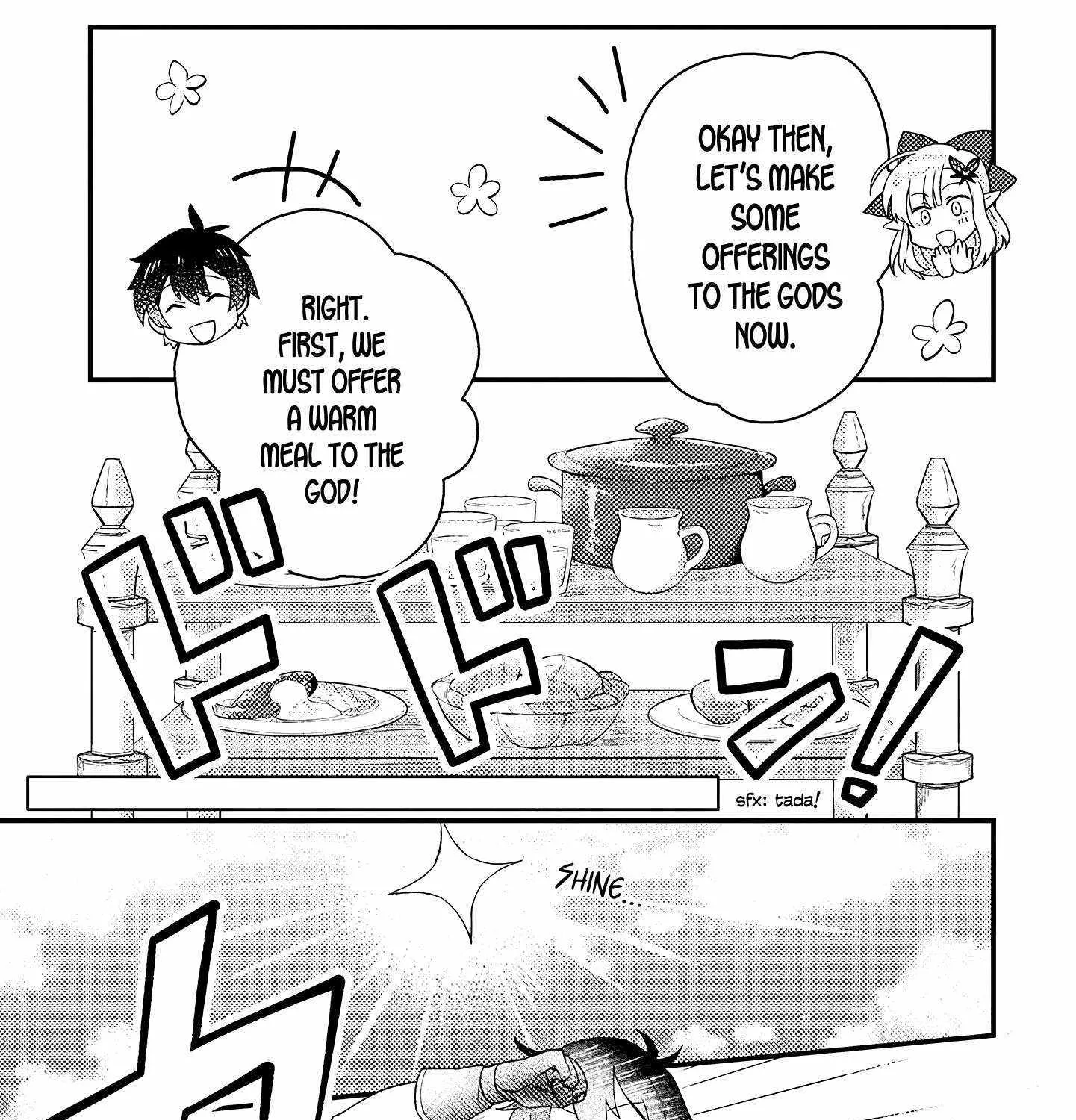 Revolution in production with the blessings of the gods - While living a leisurely, slow life in a corner of another world, somehow a diverse group of people gathered to form the strongest nation... Chapter 8 page 16 - 