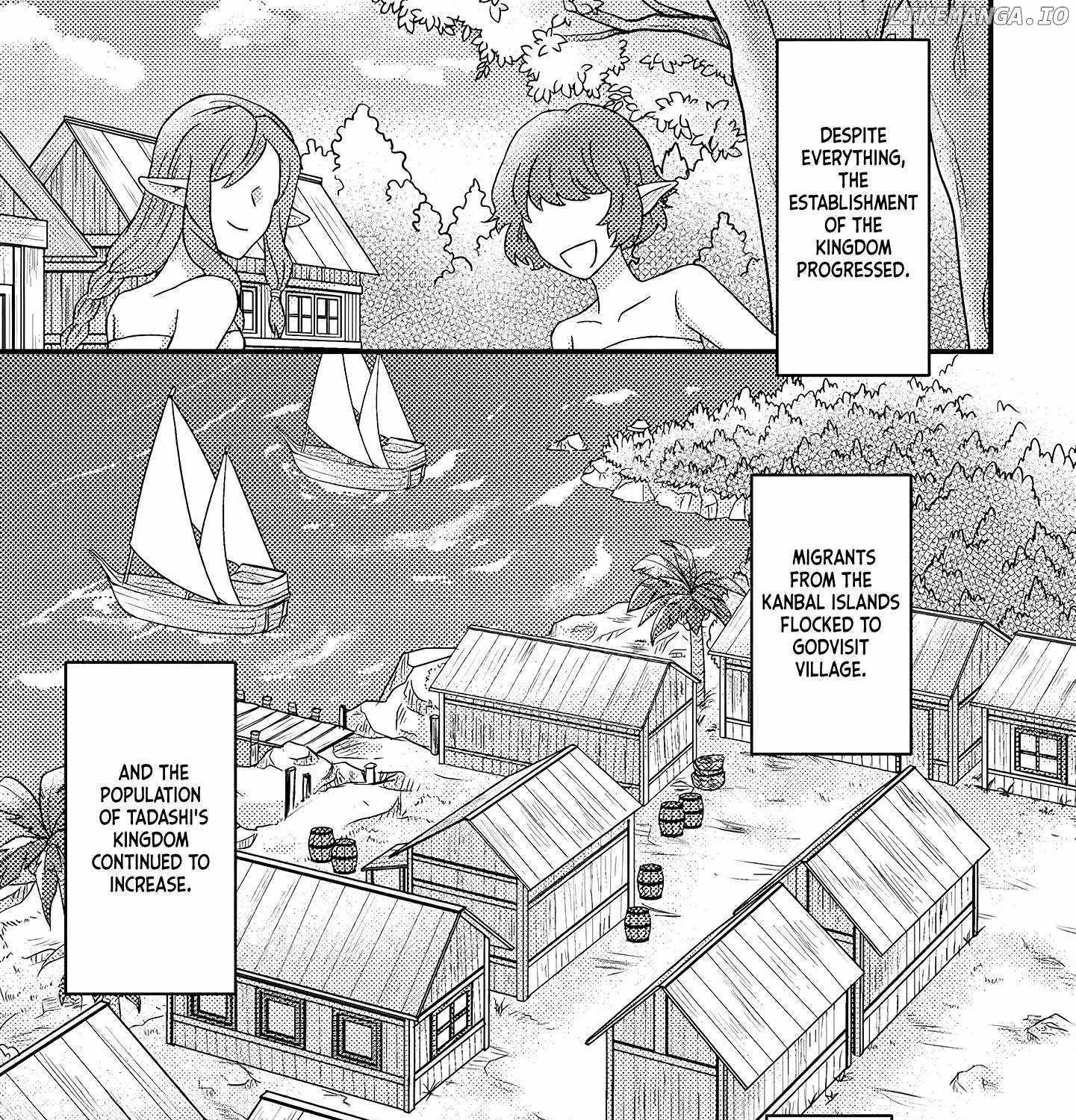 Revolution in production with the blessings of the gods - While living a leisurely, slow life in a corner of another world, somehow a diverse group of people gathered to form the strongest nation... Chapter 9.2 page 12 - 