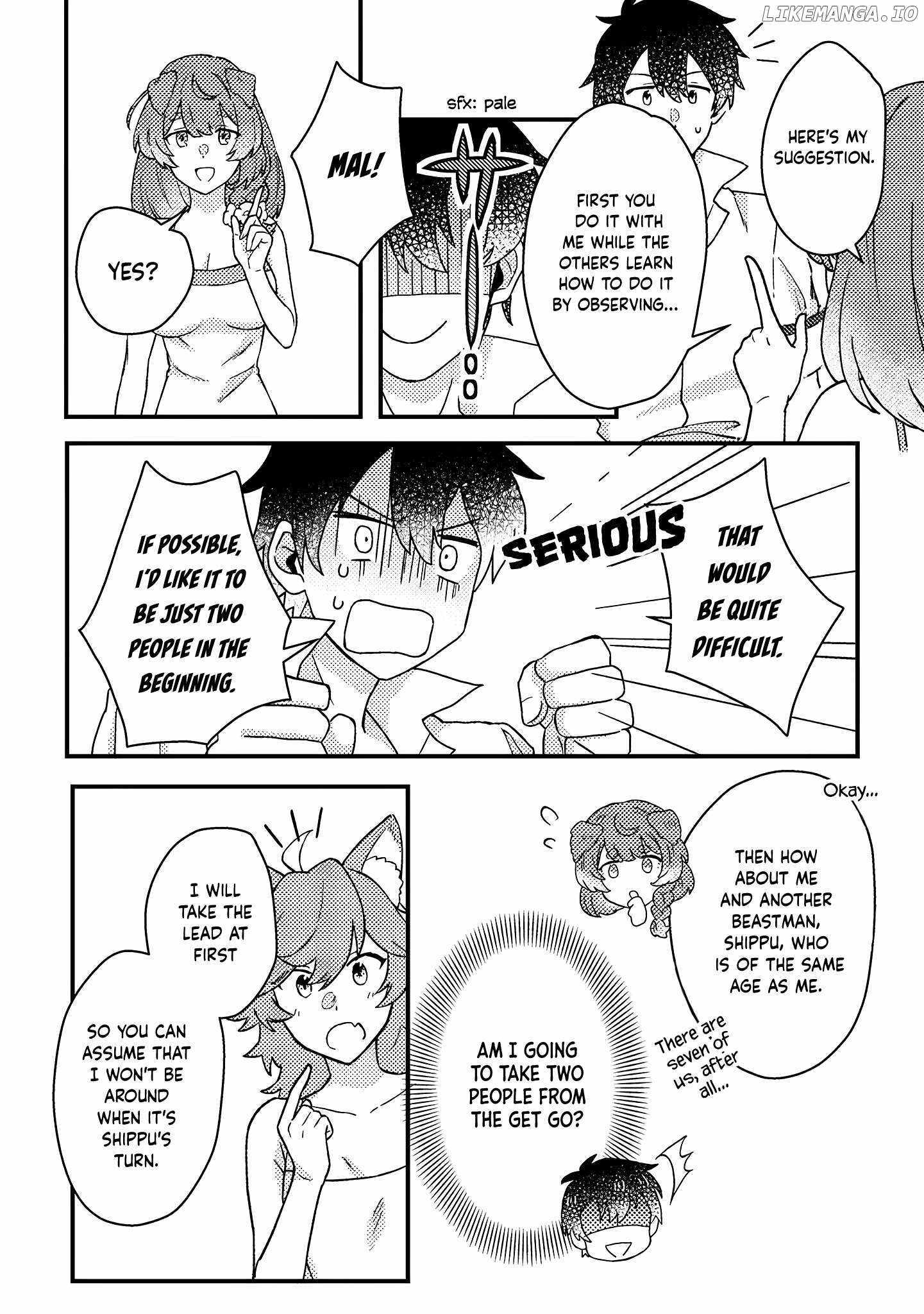 Revolution in production with the blessings of the gods - While living a leisurely, slow life in a corner of another world, somehow a diverse group of people gathered to form the strongest nation... Chapter 9.3 page 4 - 