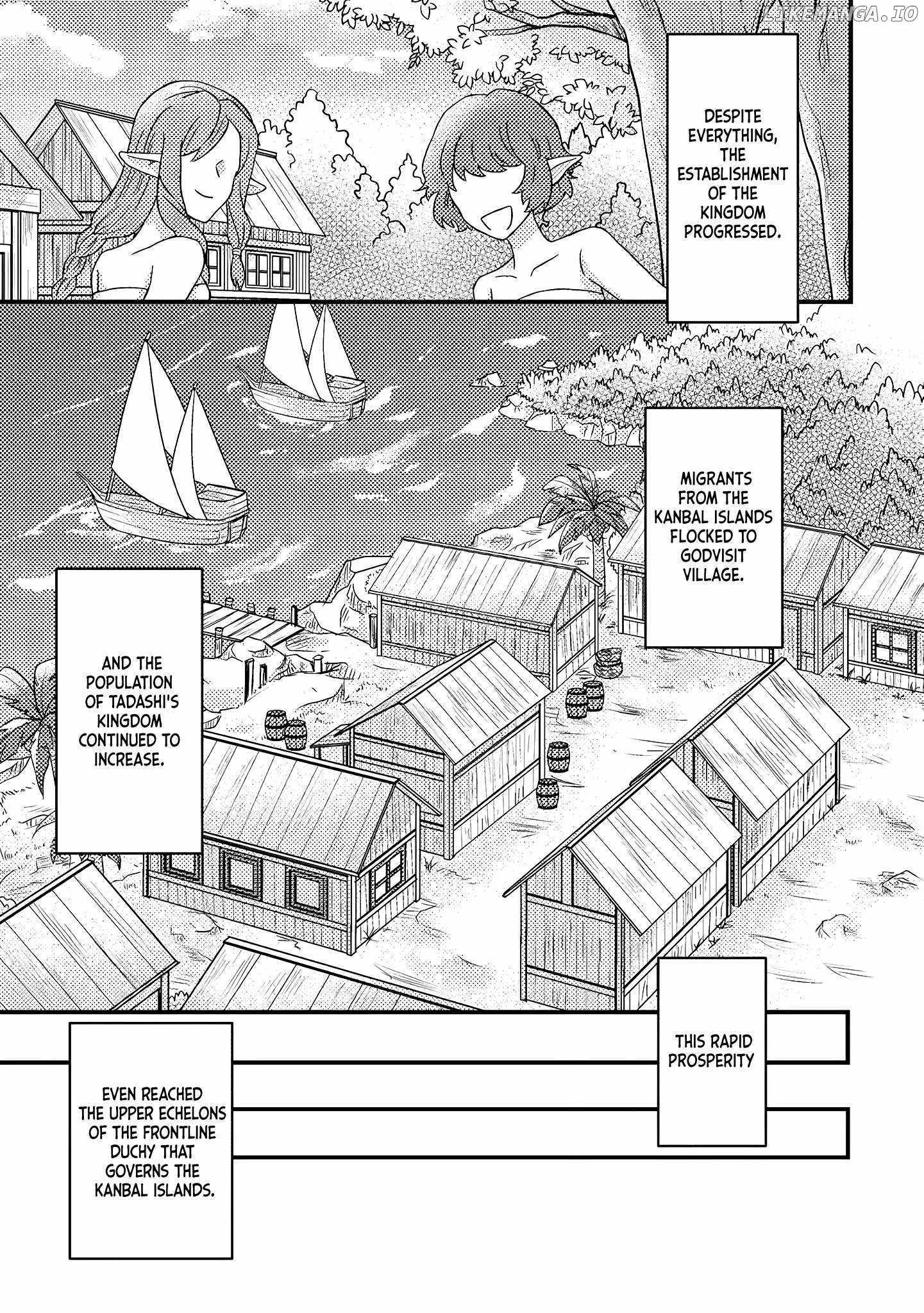 Revolution in production with the blessings of the gods - While living a leisurely, slow life in a corner of another world, somehow a diverse group of people gathered to form the strongest nation... Chapter 9.3 page 7 - 