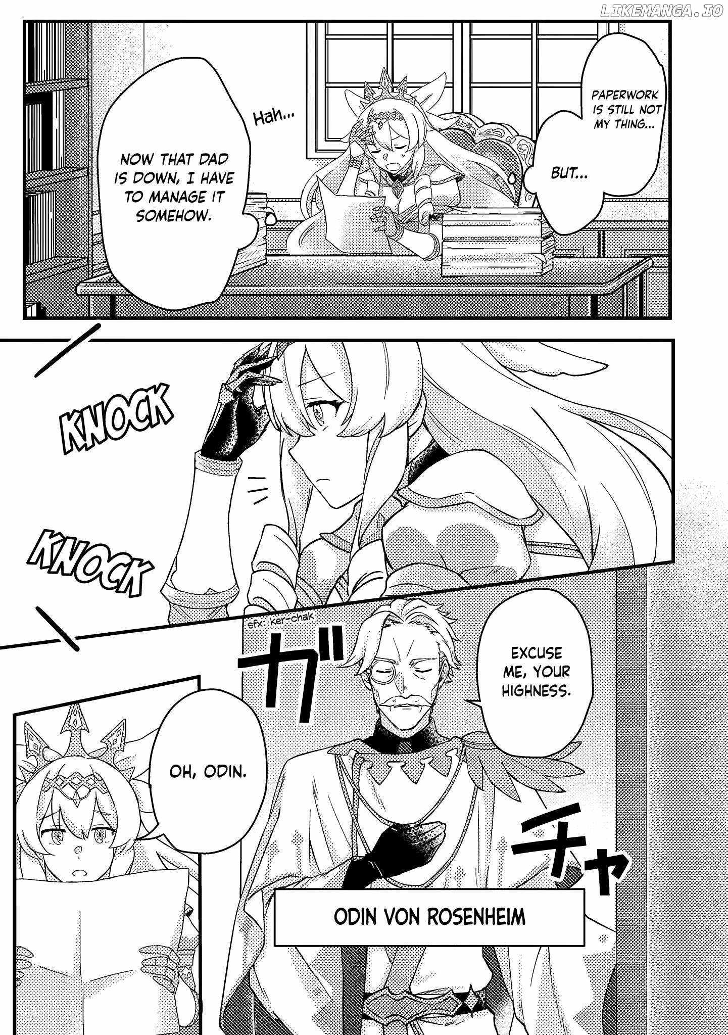 Revolution in production with the blessings of the gods - While living a leisurely, slow life in a corner of another world, somehow a diverse group of people gathered to form the strongest nation... Chapter 9.3 page 9 - 