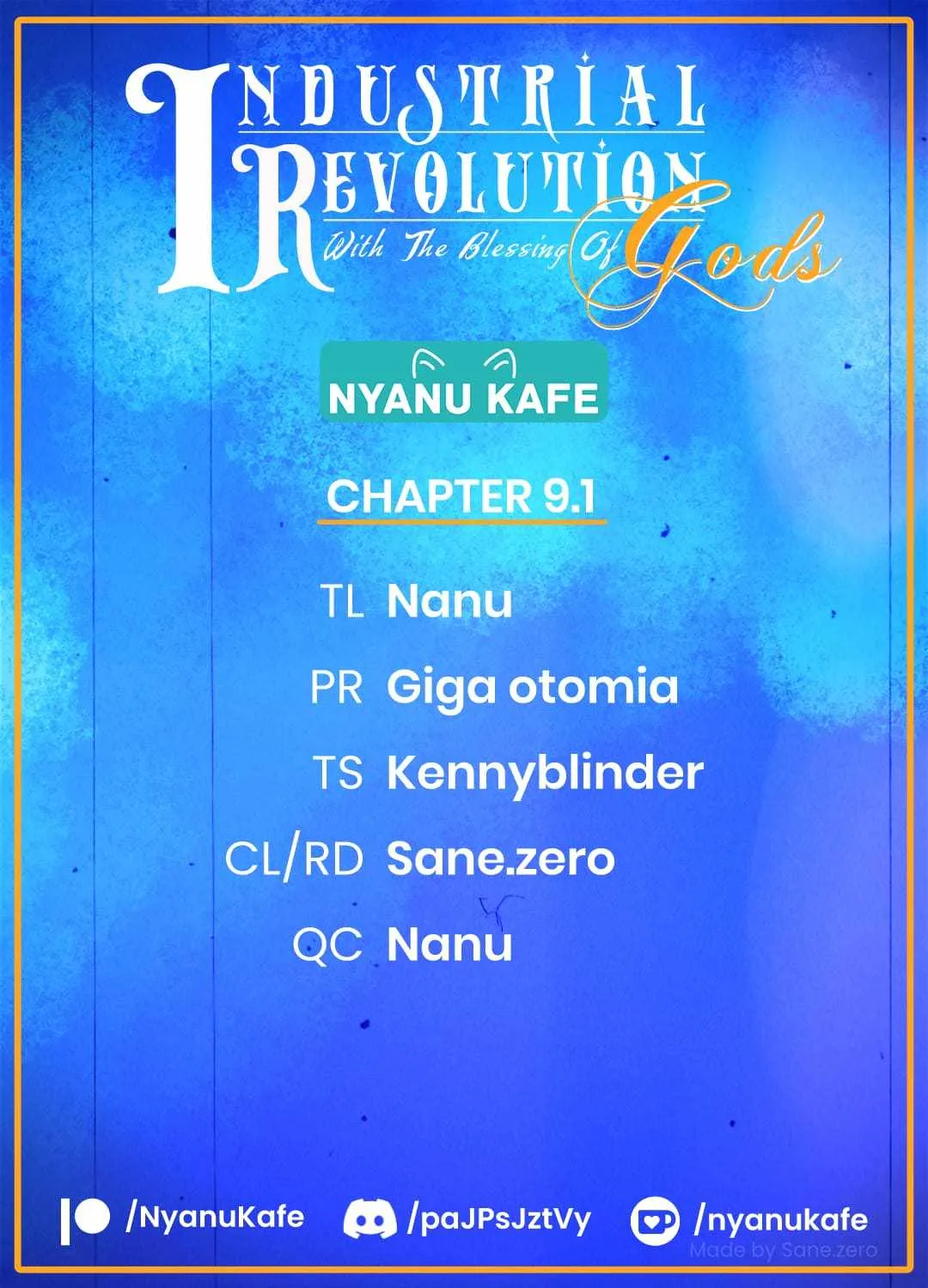 Revolution in production with the blessings of the gods - While living a leisurely, slow life in a corner of another world, somehow a diverse group of people gathered to form the strongest nation... Chapter 9 page 2 - 