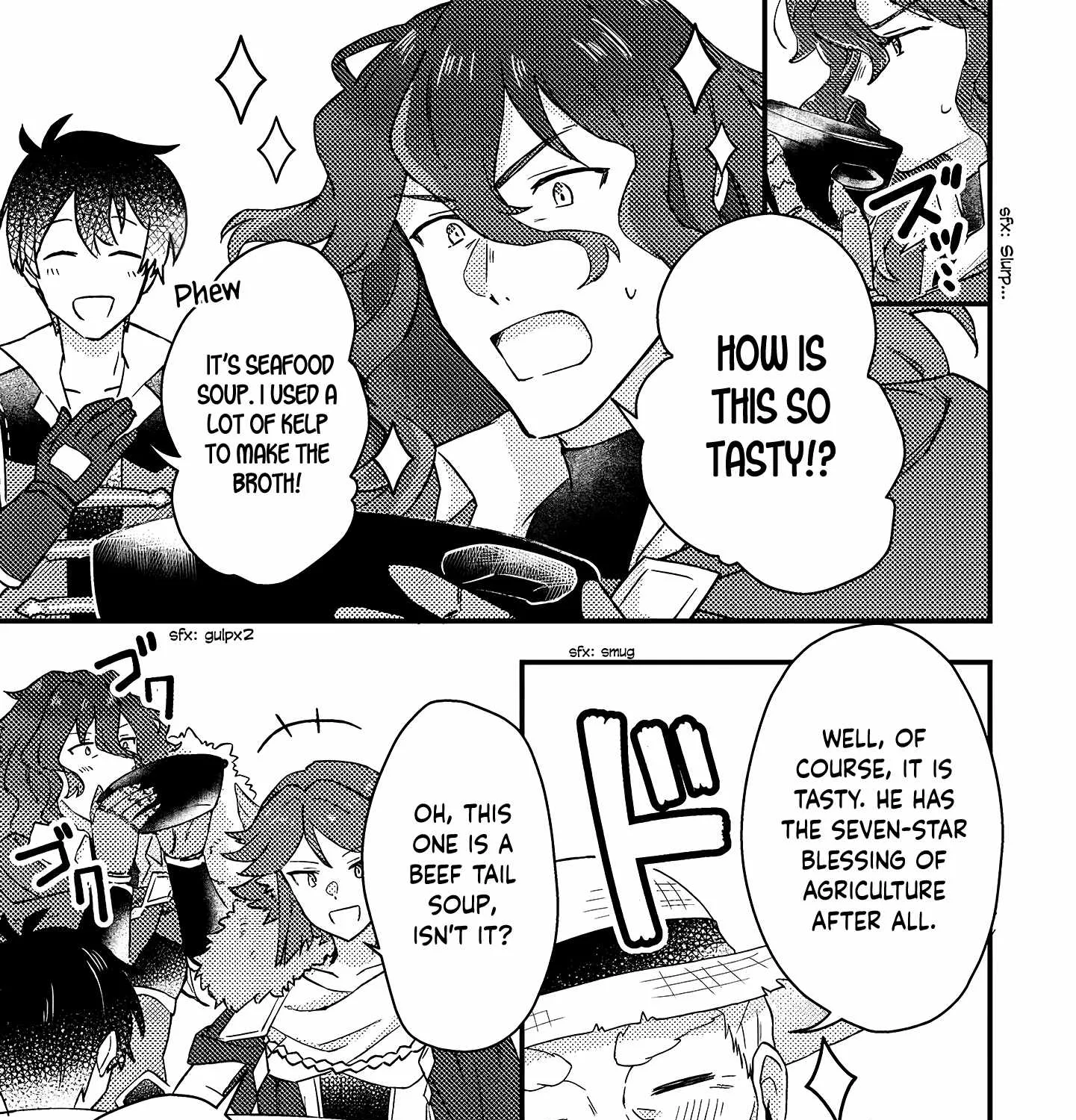 Revolution in production with the blessings of the gods - While living a leisurely, slow life in a corner of another world, somehow a diverse group of people gathered to form the strongest nation... Chapter 9 page 8 - 