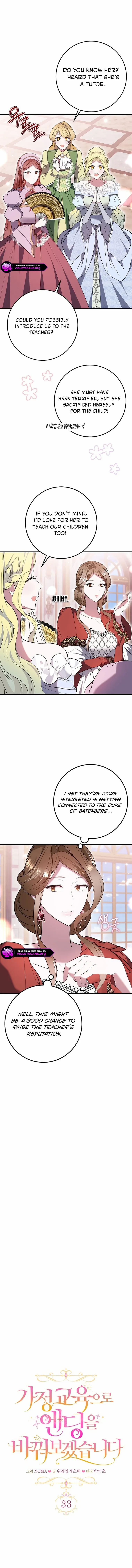Rewriting the Ending With Proper Upbringing Chapter 33 page 2 - 