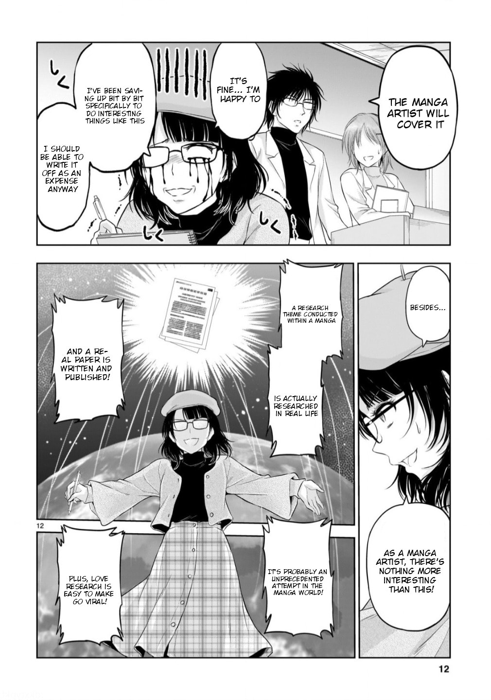 Rikei ga Koi ni Ochita no de Shoumei shitemita Chapter 103 page 12 - 