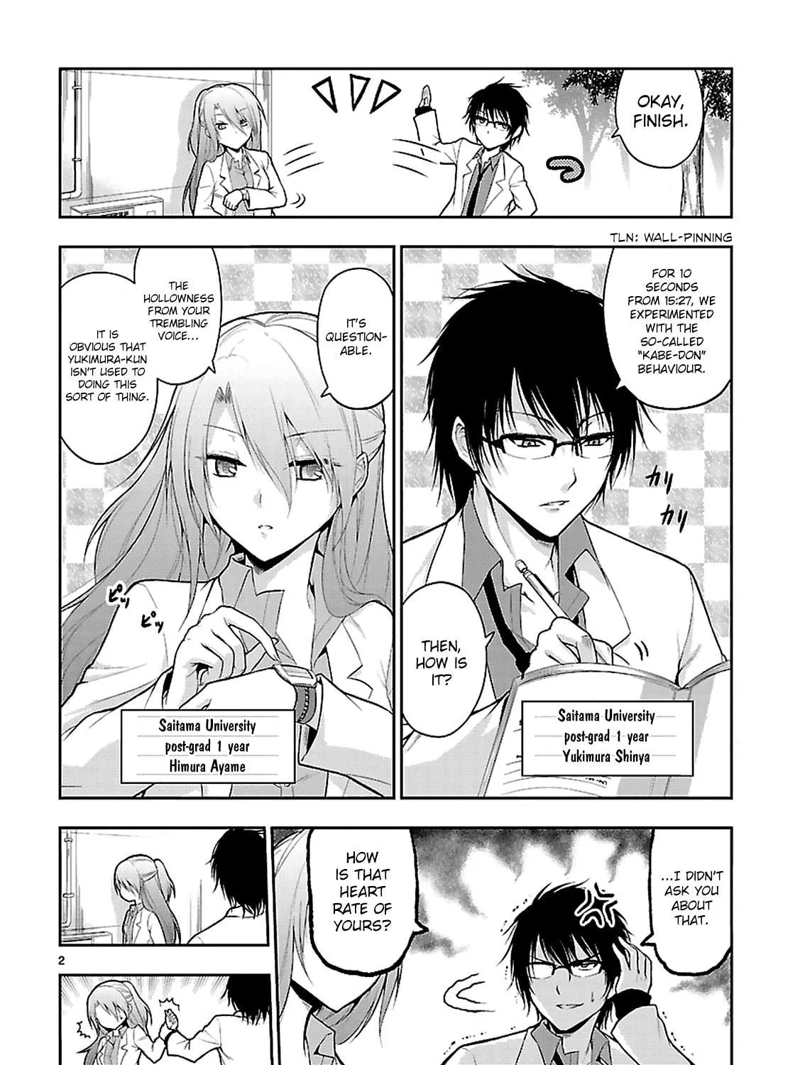 Rikei ga Koi ni Ochita no de Shoumei shitemita Chapter 2 page 6 - 