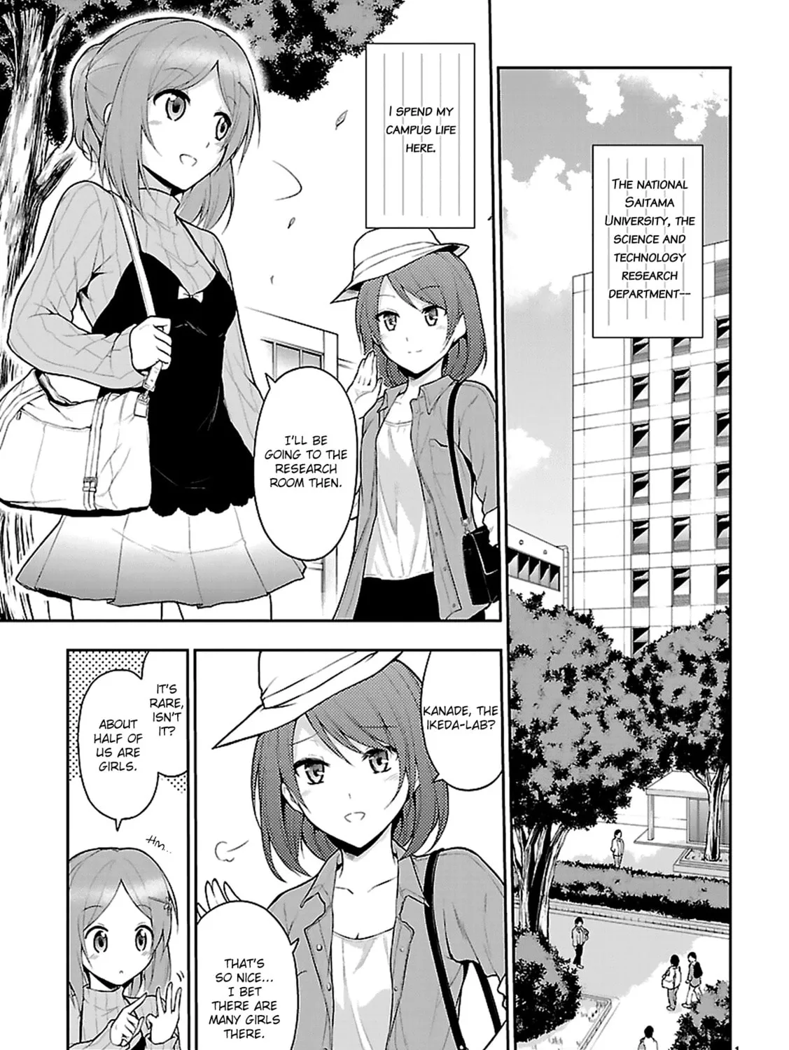 Rikei ga Koi ni Ochita no de Shoumei shitemita Chapter 3 page 4 - 
