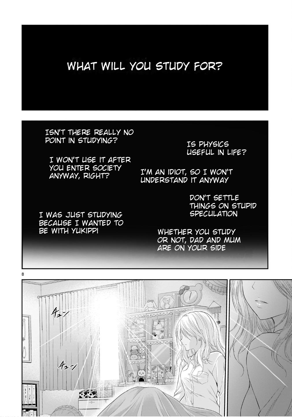 Rikei ga Koi ni Ochita no de Shoumeishitemita Chapter 100 page 8 - 