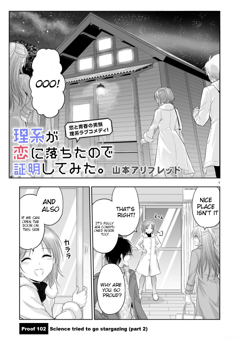 Rikei ga Koi ni Ochita no de Shoumeishitemita Chapter 102 page 2 - 