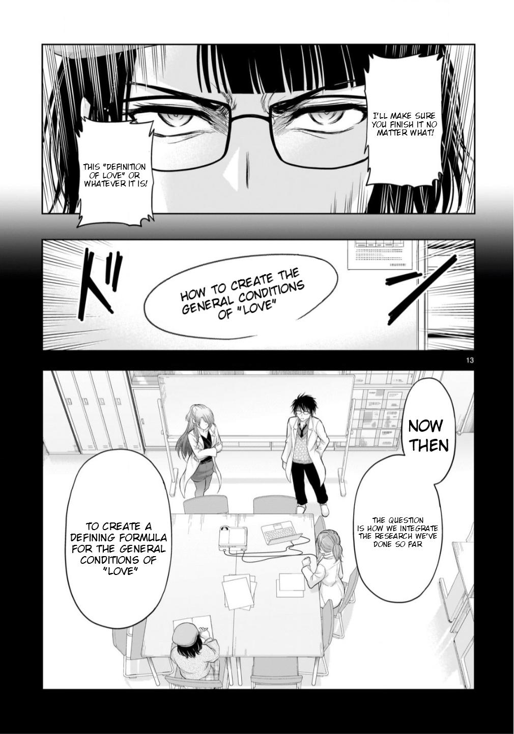 Rikei ga Koi ni Ochita no de Shoumeishitemita Chapter 103 page 13 - 