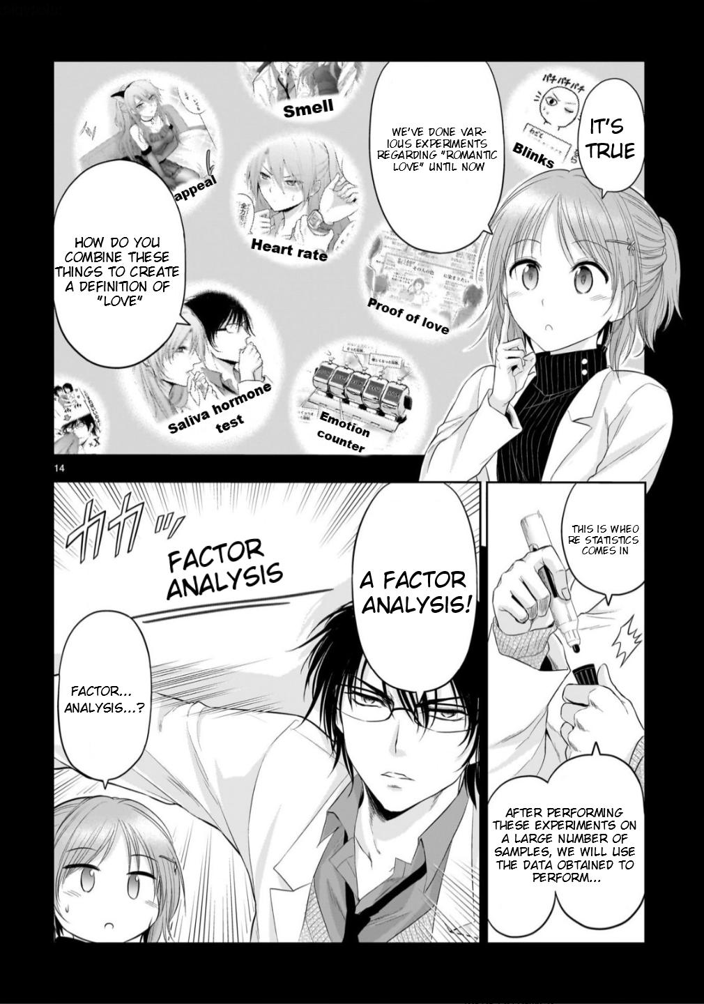 Rikei ga Koi ni Ochita no de Shoumeishitemita Chapter 103 page 14 - 