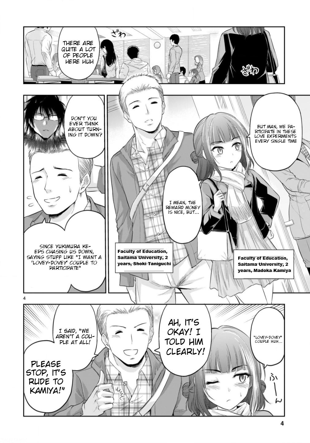 Rikei ga Koi ni Ochita no de Shoumeishitemita Chapter 103 page 4 - 