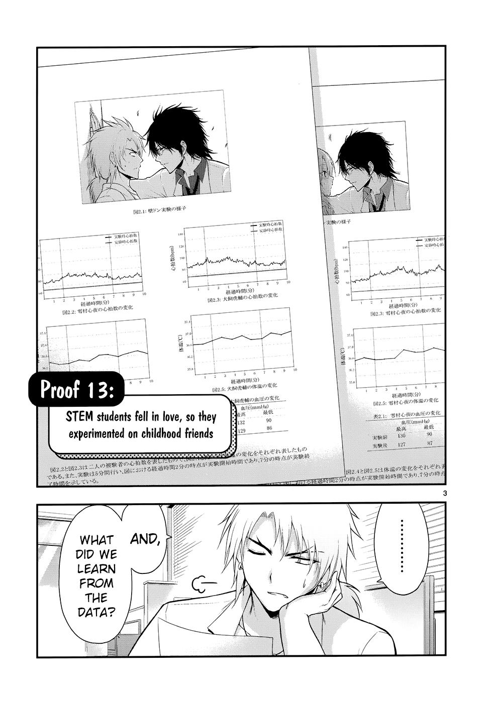 Rikei ga Koi ni Ochita no de Shoumeishitemita Chapter 13 page 5 - 
