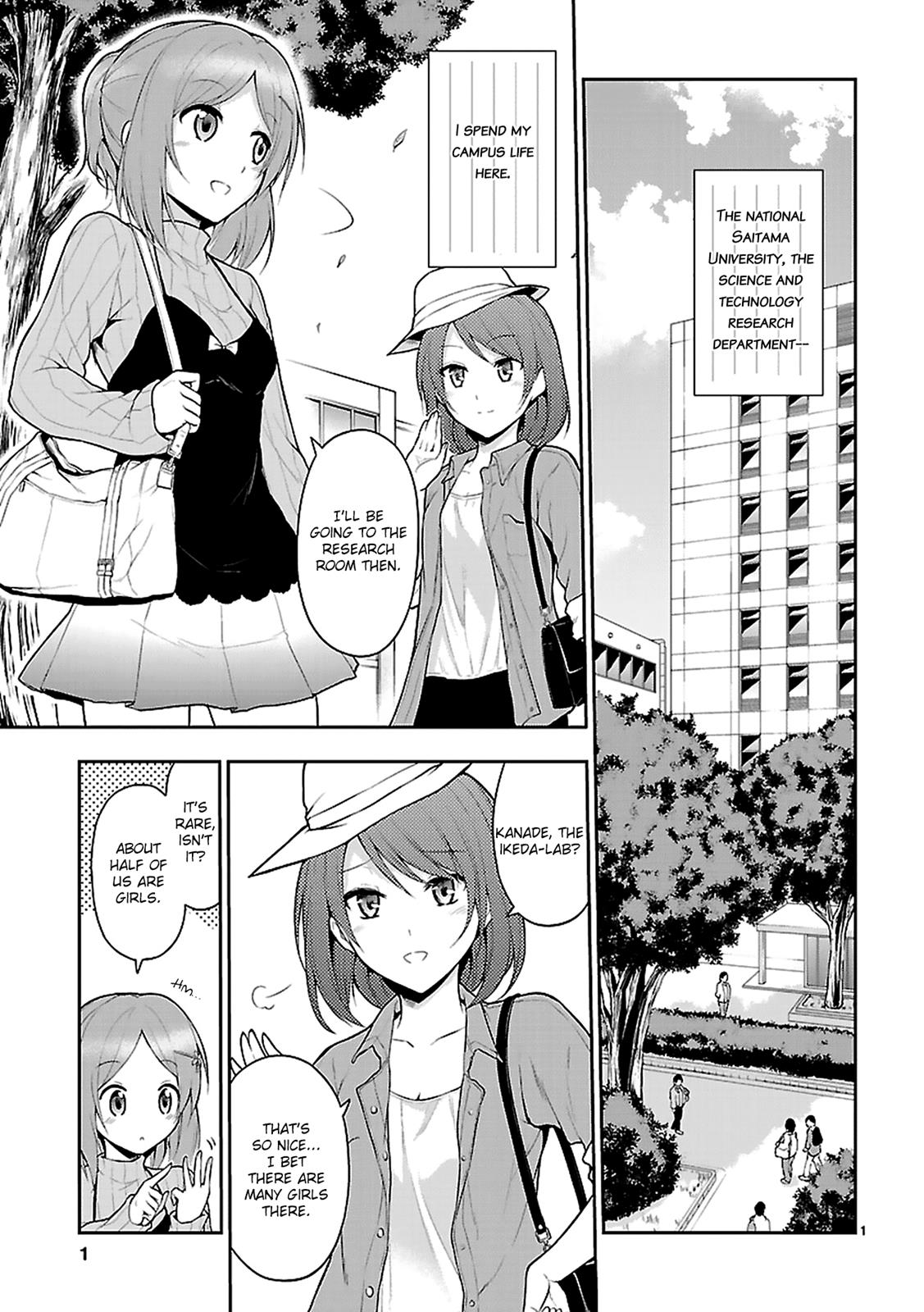 Rikei ga Koi ni Ochita no de Shoumeishitemita Chapter 3 page 1 - 