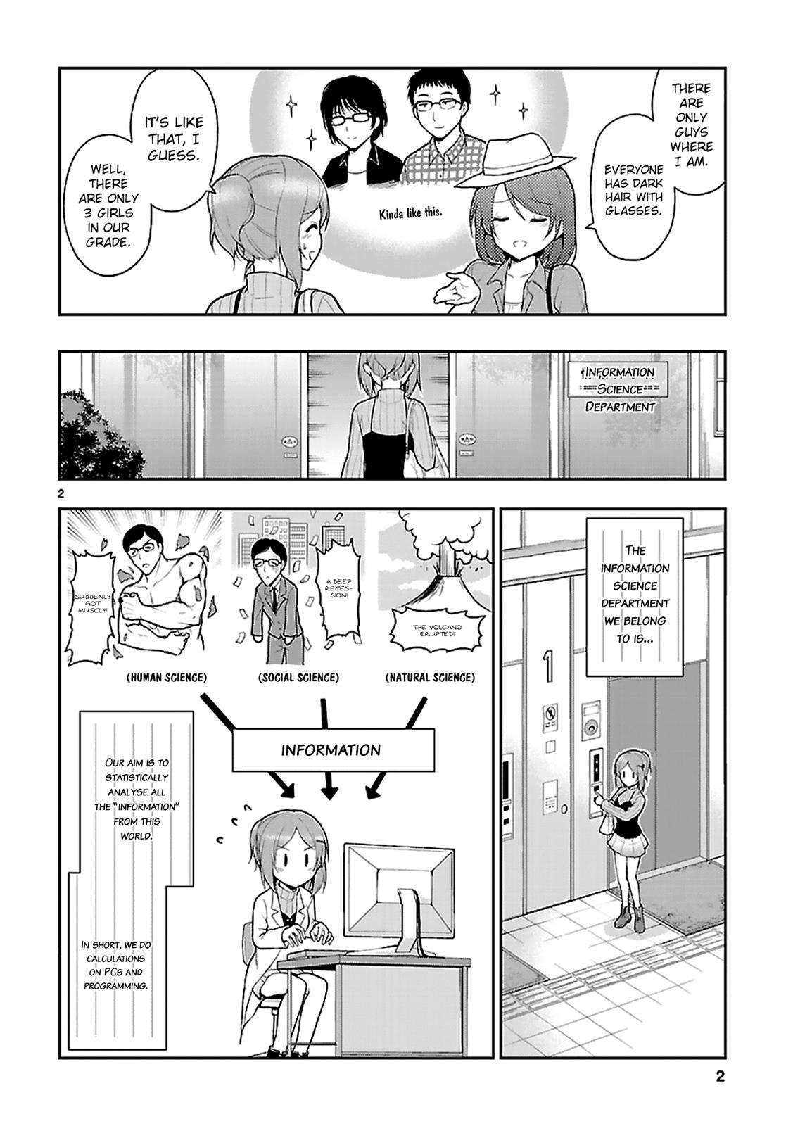 Rikei ga Koi ni Ochita no de Shoumeishitemita Chapter 3 page 2 - 