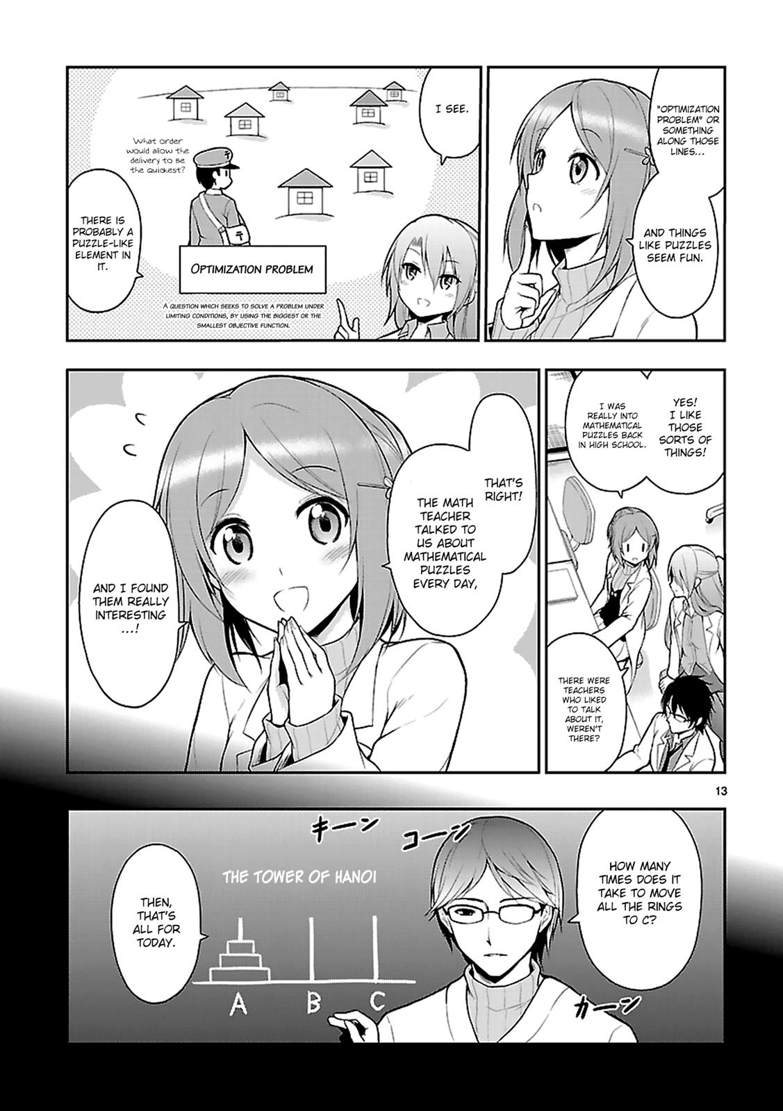 Rikei ga Koi ni Ochita no de Shoumeishitemita Chapter 3 page 13 - 