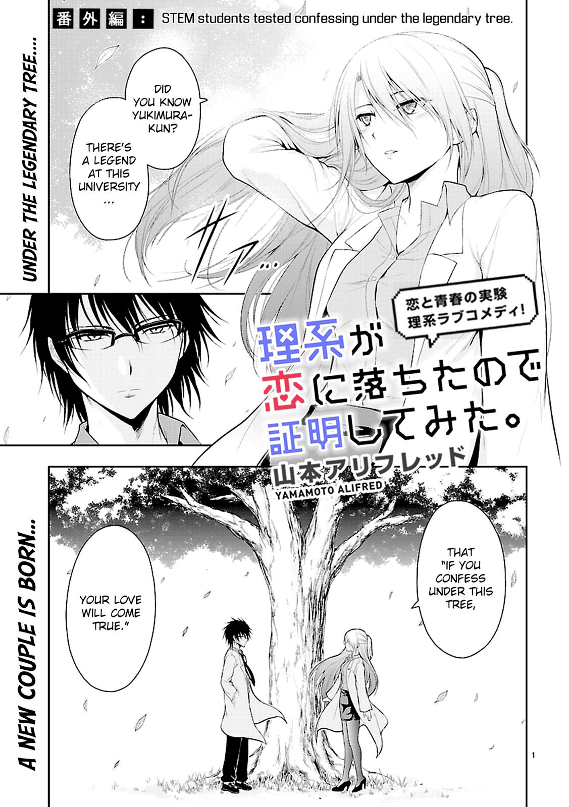 Rikei ga Koi ni Ochita no de Shoumeishitemita Chapter 8.5 page 2 - 