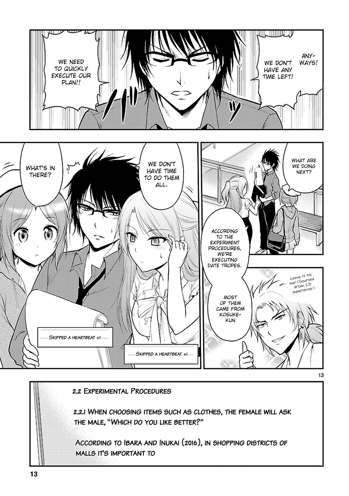 Rikei ga Koi ni Ochita no de Shoumeishitemita Chapter 9 page 14 - 