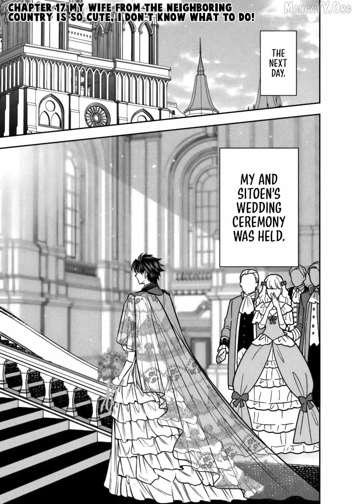 Rinkoku kara Kita Yome ga Kawaisugite Doushiyou Chapter 17 page 2 - 