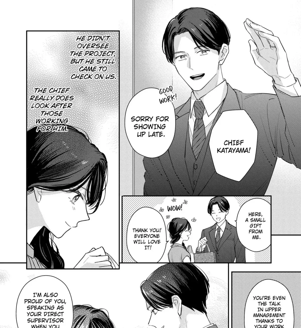 Rintoshita Anta o Midashitai ~ Shutchou no Yoru, Namaiki na Kouhai wa Ookami ni Naru Chapter 1 page 8 - 