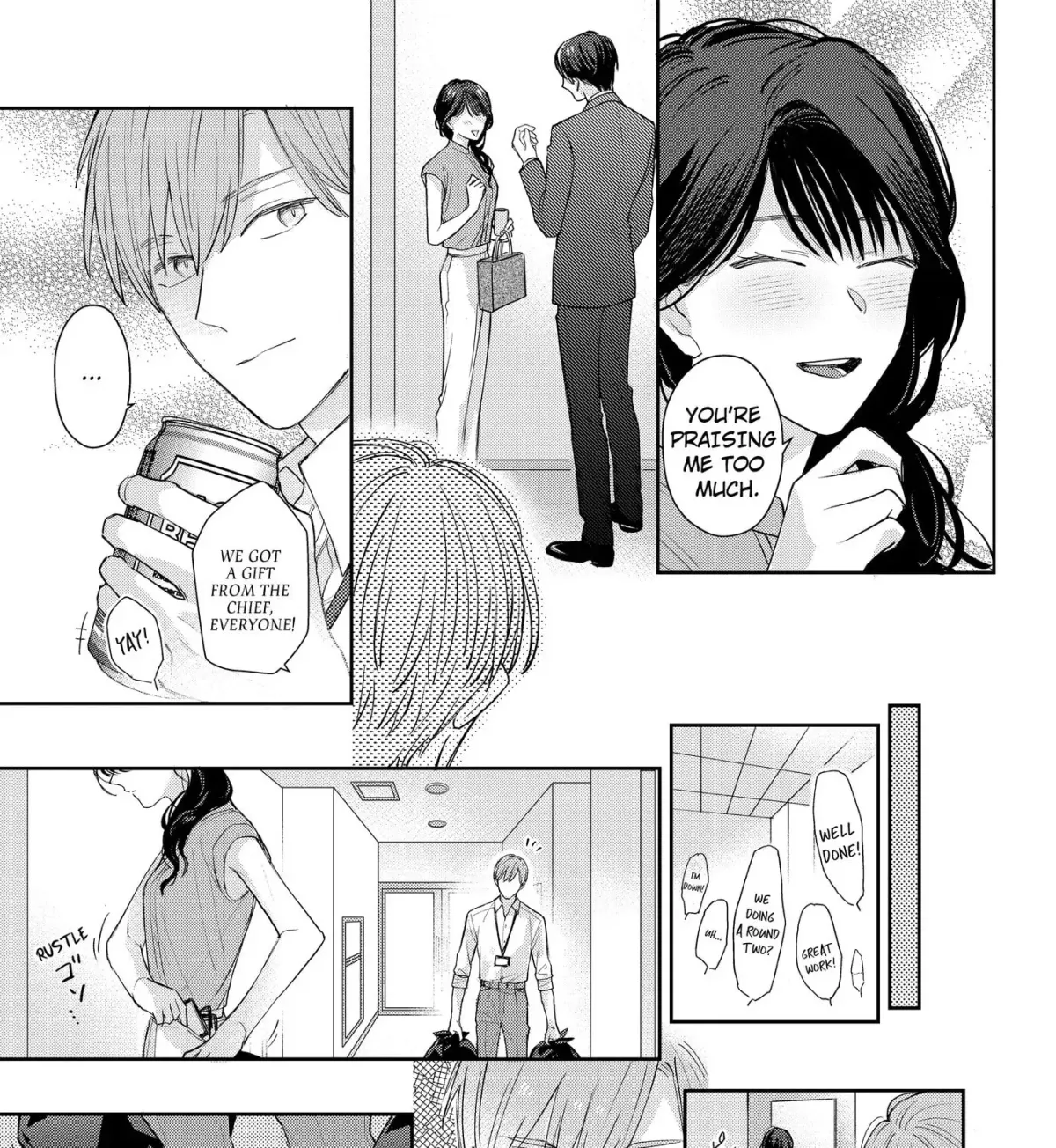 Rintoshita Anta o Midashitai ~ Shutchou no Yoru, Namaiki na Kouhai wa Ookami ni Naru Chapter 1 page 10 - 