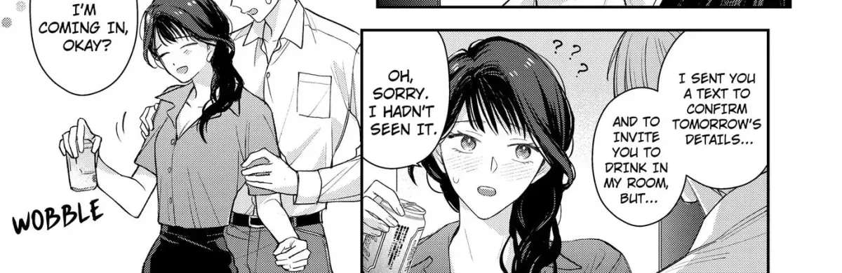 Rintoshita Anta o Midashitai ~ Shutchou no Yoru, Namaiki na Kouhai wa Ookami ni Naru Chapter 2 page 15 - 