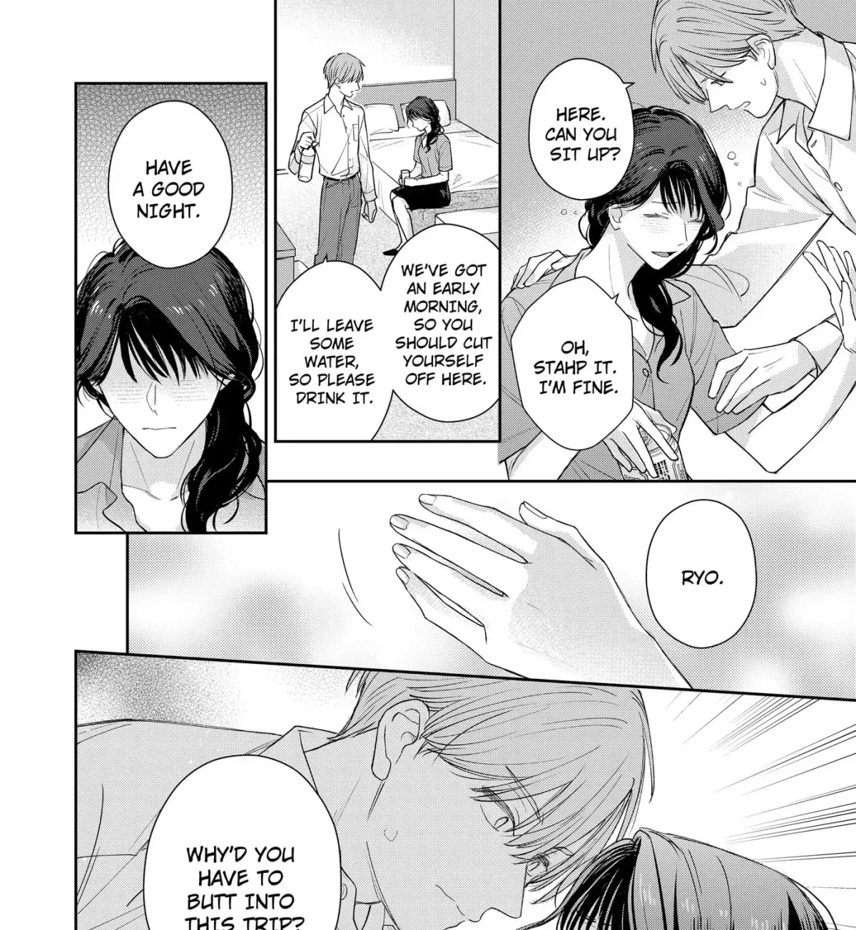 Rintoshita Anta o Midashitai ~ Shutchou no Yoru, Namaiki na Kouhai wa Ookami ni Naru Chapter 2 page 16 - 