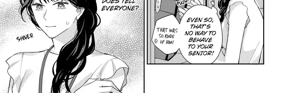 Rintoshita Anta o Midashitai ~ Shutchou no Yoru, Namaiki na Kouhai wa Ookami ni Naru Chapter 2 page 3 - 