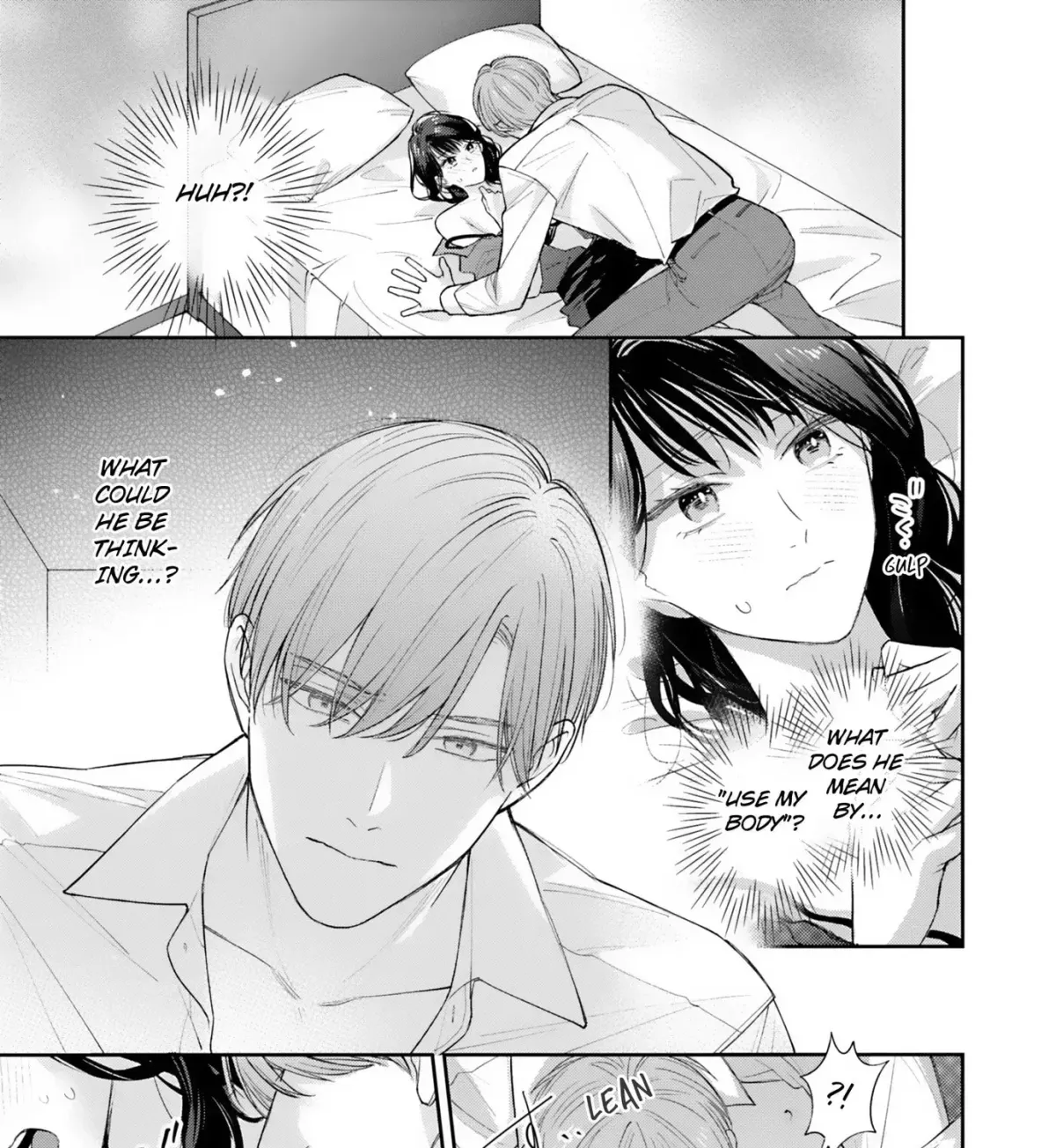 Rintoshita Anta o Midashitai ~ Shutchou no Yoru, Namaiki na Kouhai wa Ookami ni Naru Chapter 4 page 1 - 
