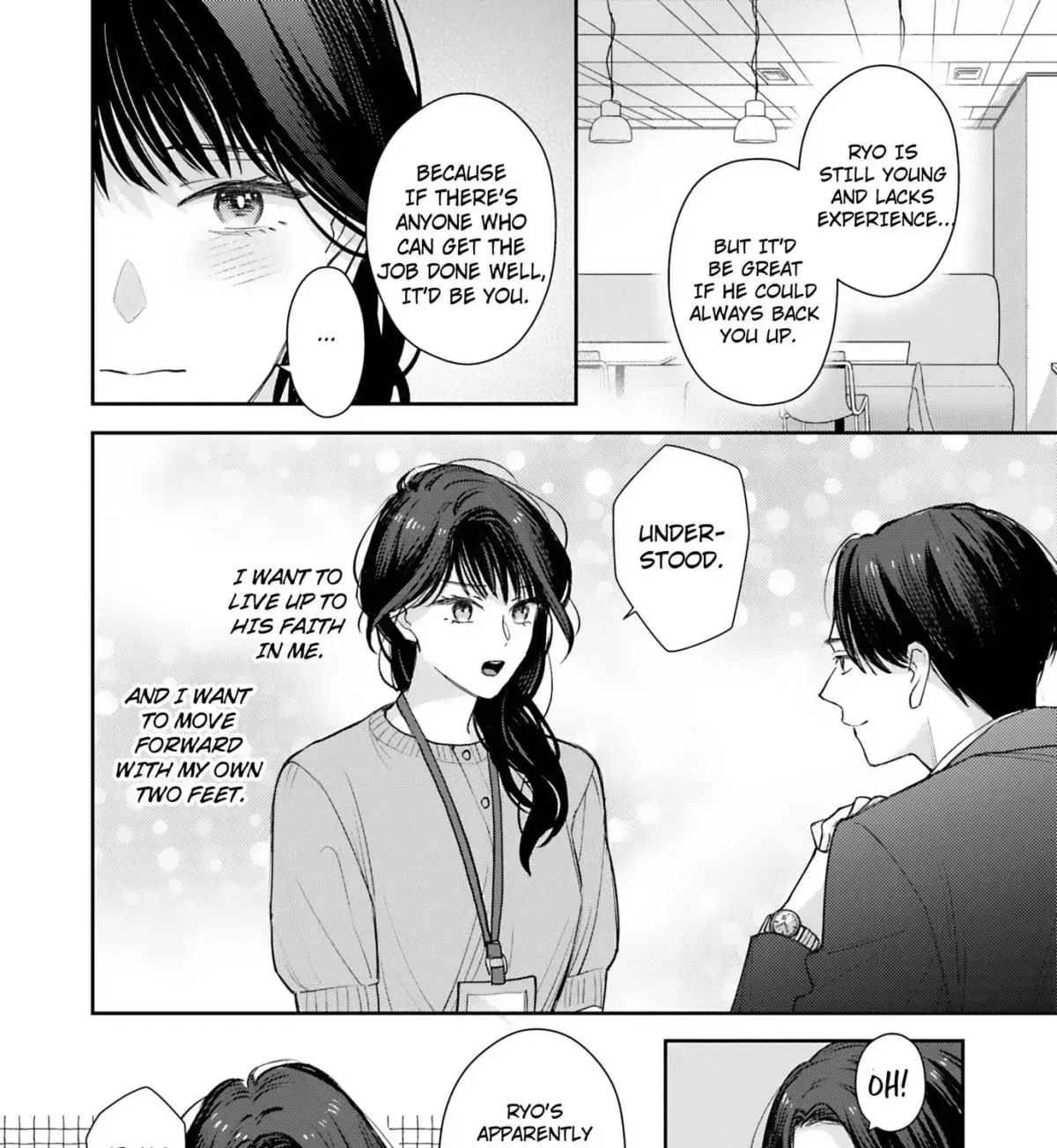 Rintoshita Anta o Midashitai ~ Shutchou no Yoru, Namaiki na Kouhai wa Ookami ni Naru Chapter 4 page 15 - 