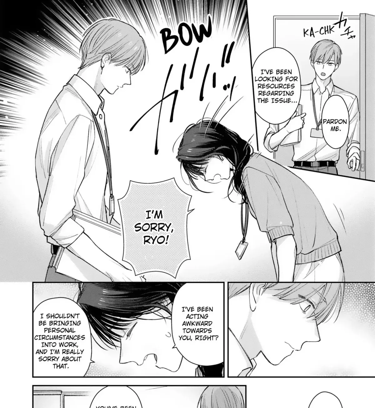 Rintoshita Anta o Midashitai ~ Shutchou no Yoru, Namaiki na Kouhai wa Ookami ni Naru Chapter 4 page 19 - 