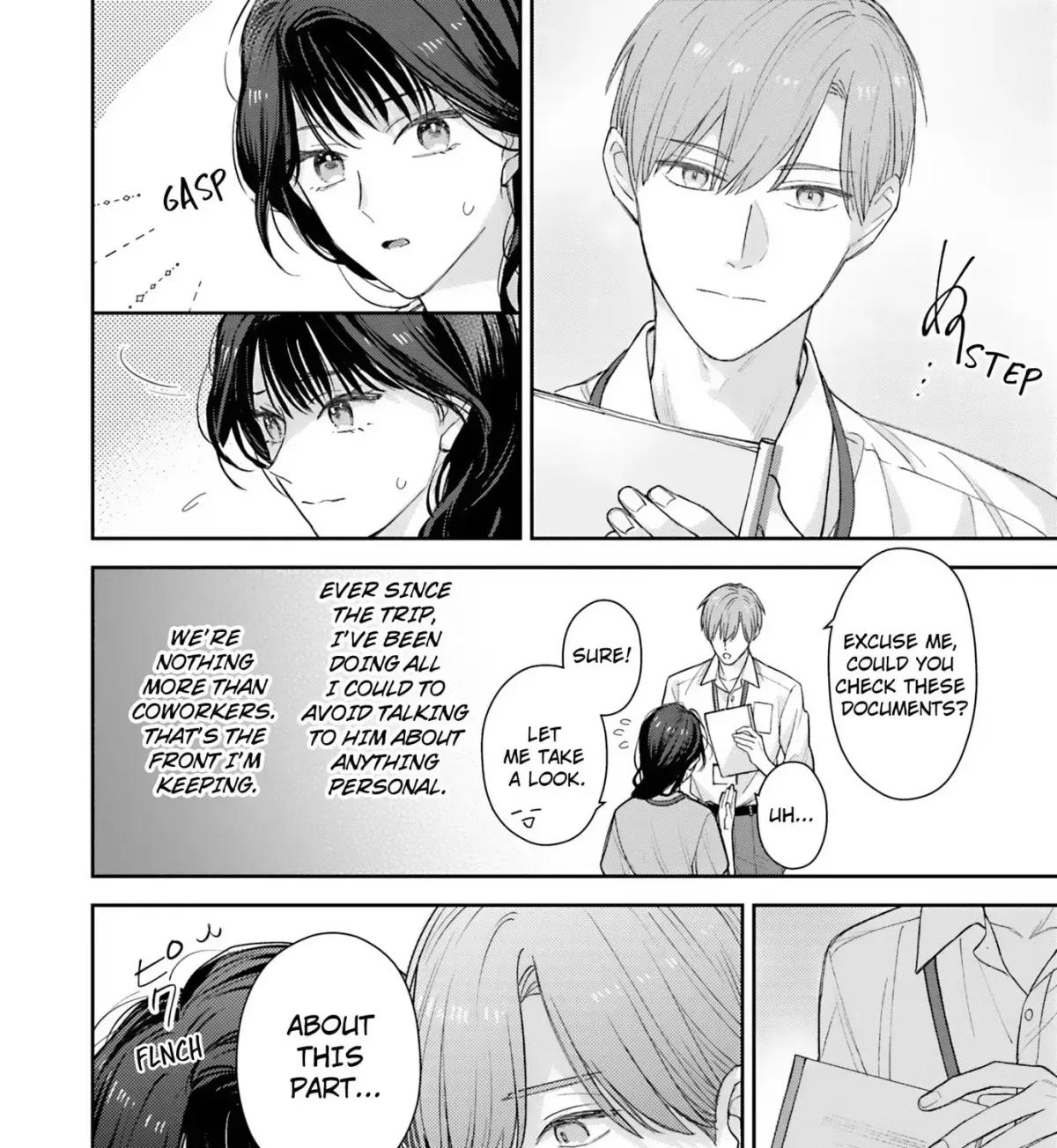 Rintoshita Anta o Midashitai ~ Shutchou no Yoru, Namaiki na Kouhai wa Ookami ni Naru Chapter 4 page 7 - 