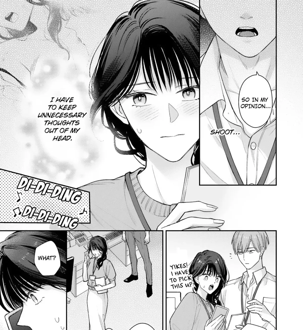 Rintoshita Anta o Midashitai ~ Shutchou no Yoru, Namaiki na Kouhai wa Ookami ni Naru Chapter 4 page 9 - 