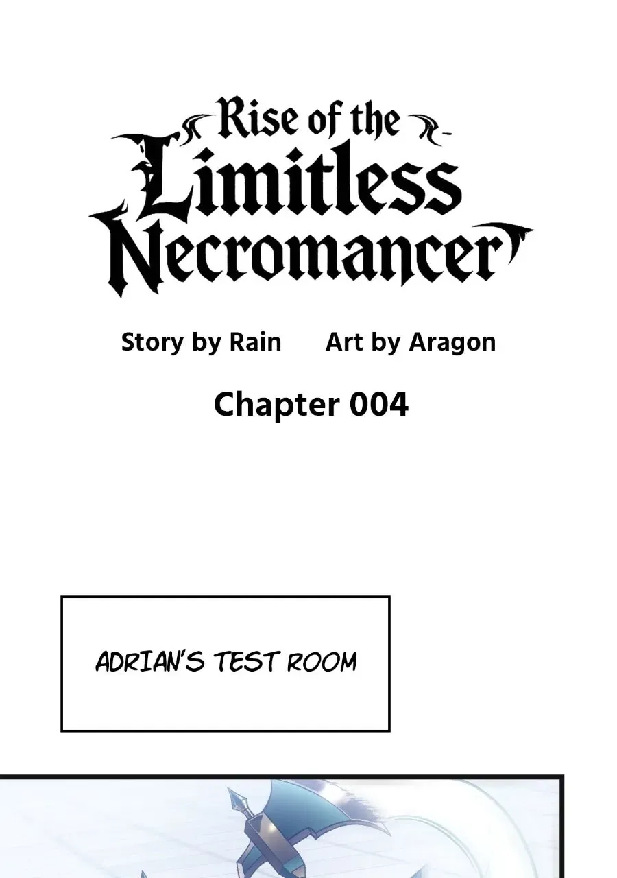 Rise of the Limitless Necromancer Chapter 4 page 1 - 