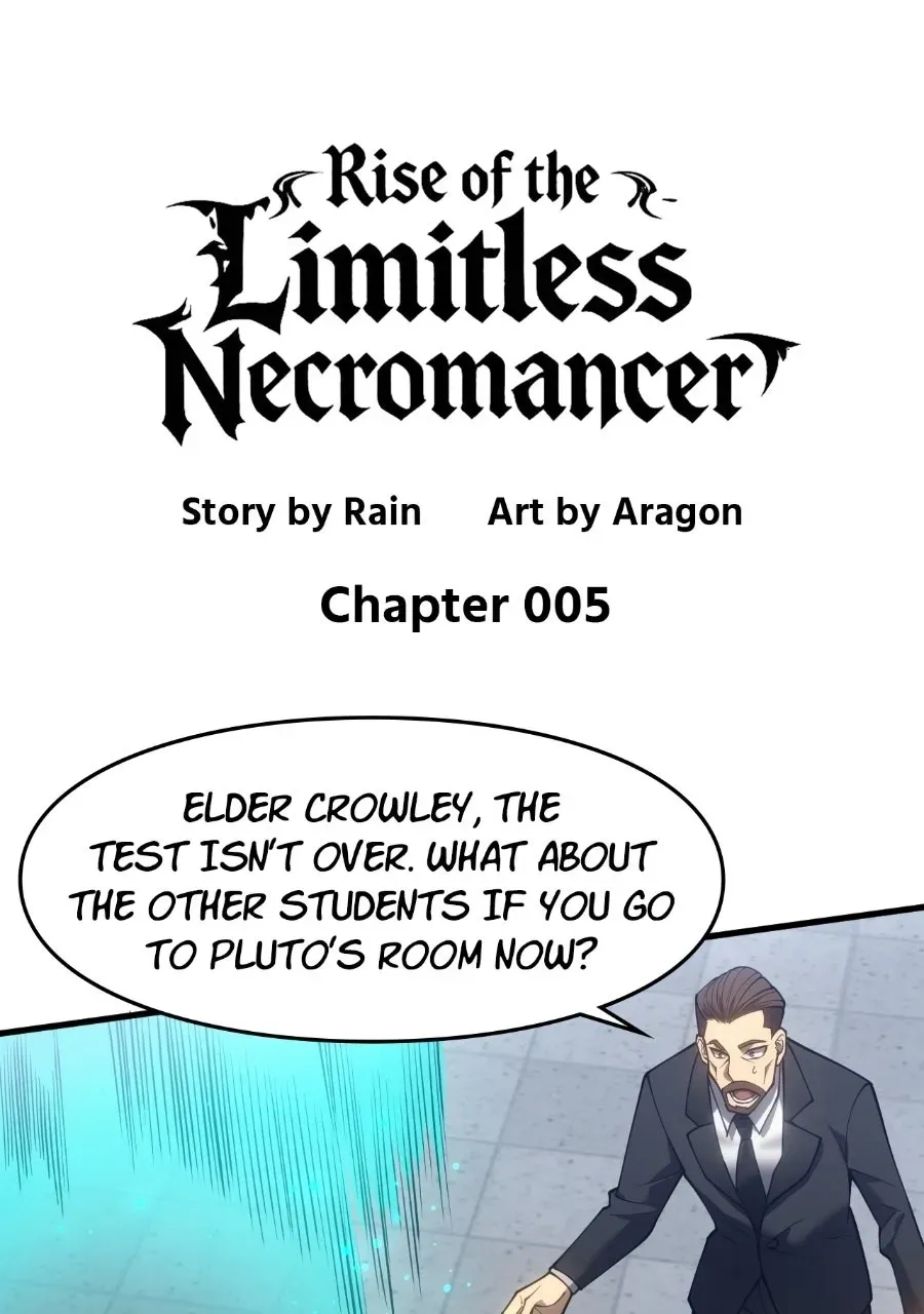 Rise of the Limitless Necromancer Chapter 5 page 1 - 