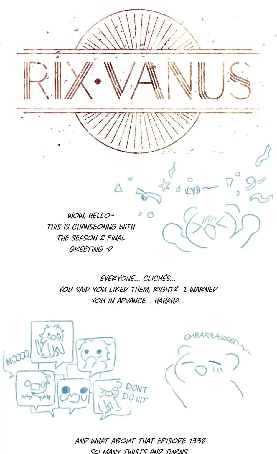 Rix Vanus Chapter 133.1 page 1 - 