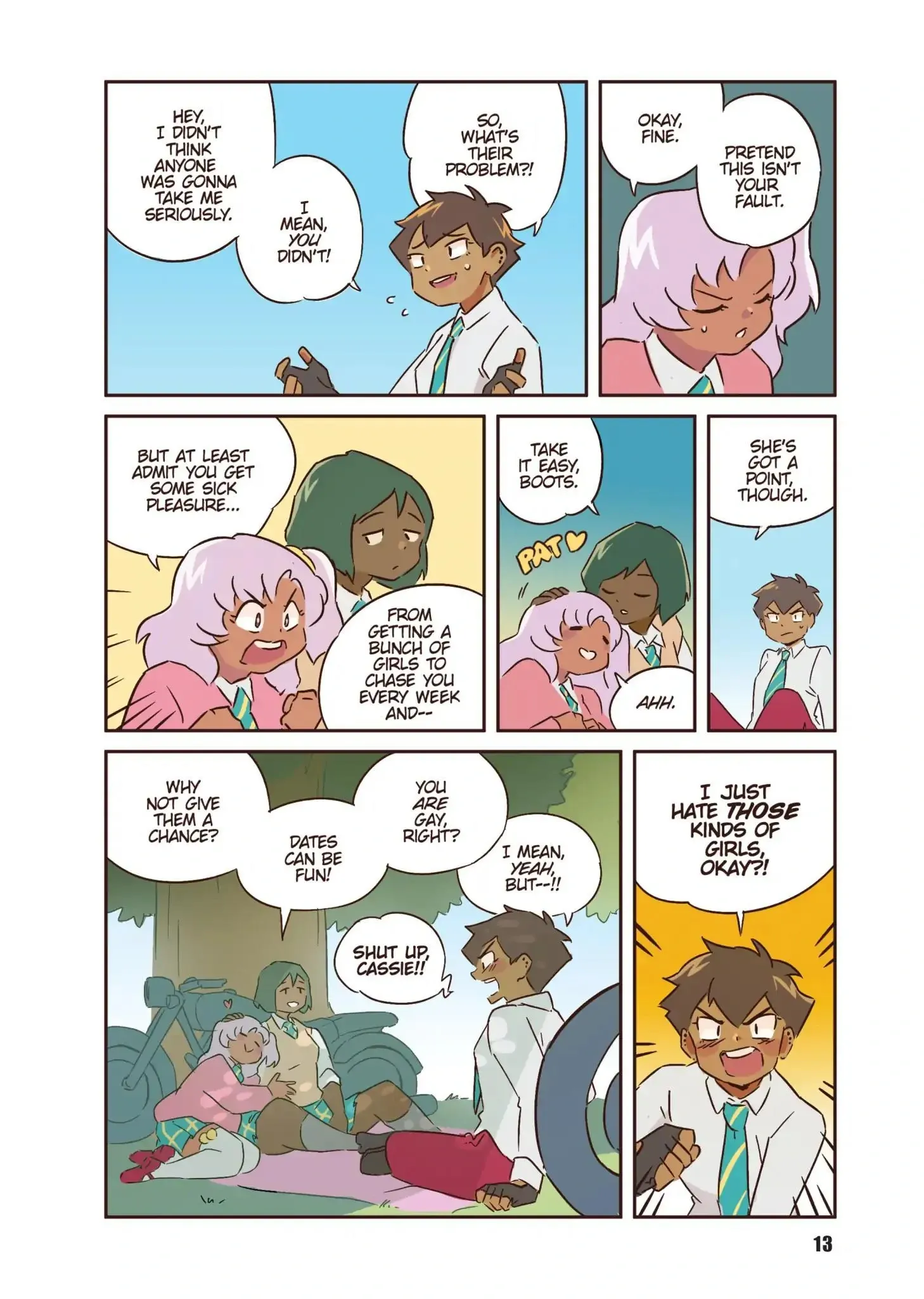ROADQUEEN: Eternal Roadtrip to Love Chapter 0 page 14 - 