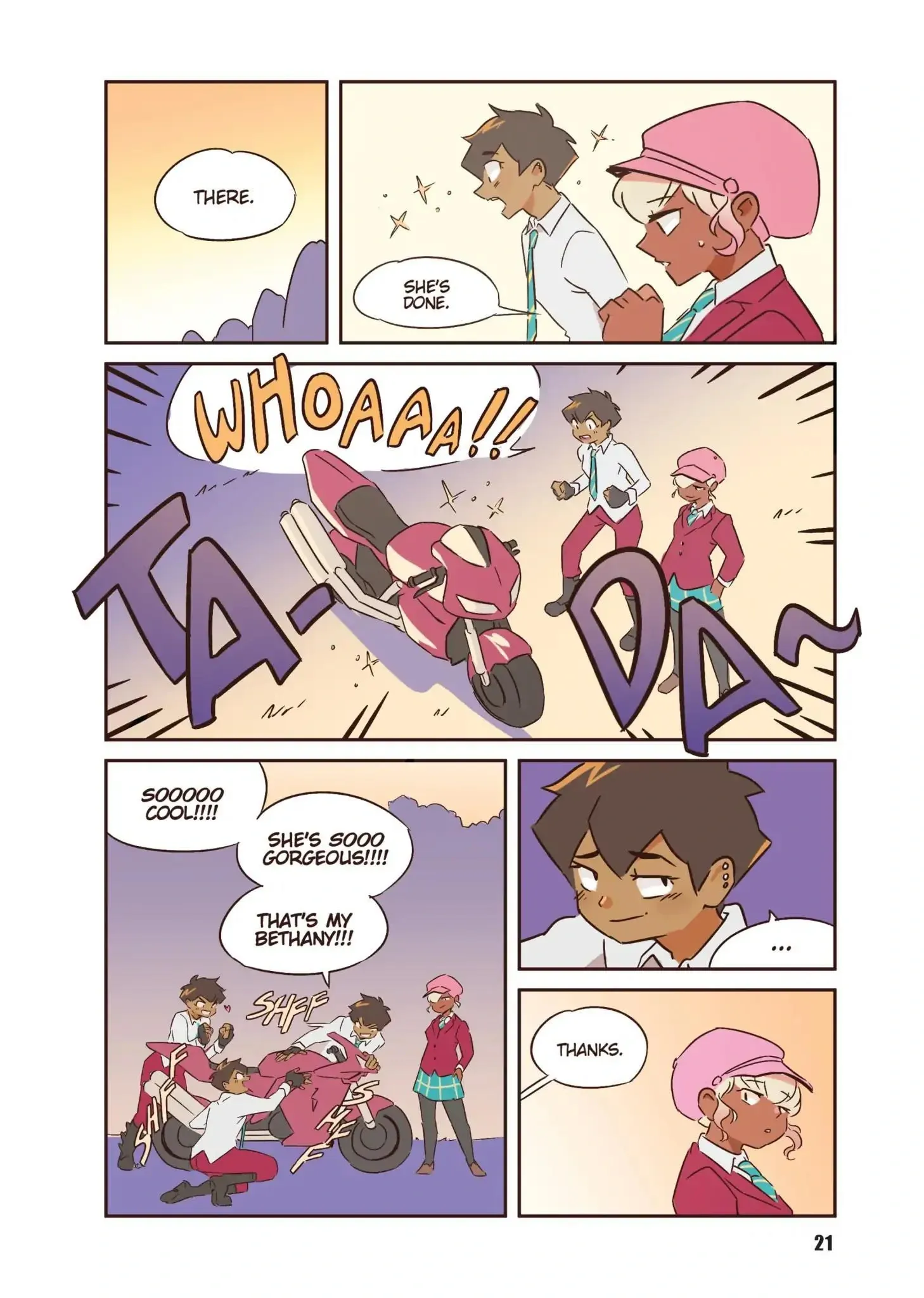 ROADQUEEN: Eternal Roadtrip to Love Chapter 0 page 22 - 